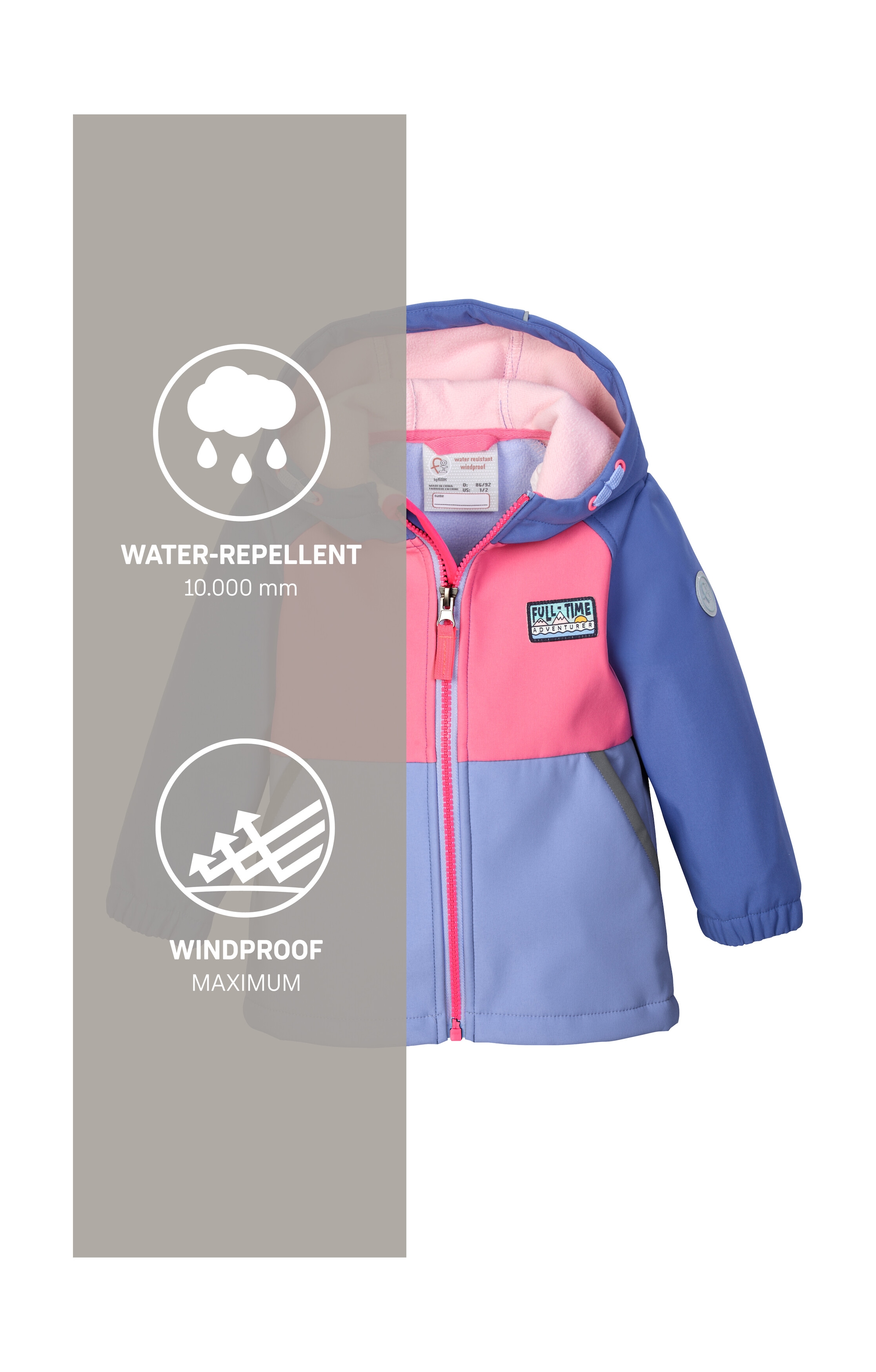 first instinct by killtec Softshelljacke »FIOS 13 MNS SFTSHLL JCKT«, Softshelljacke: wasserabweisend, winddicht, PFAS-frei imprägniert