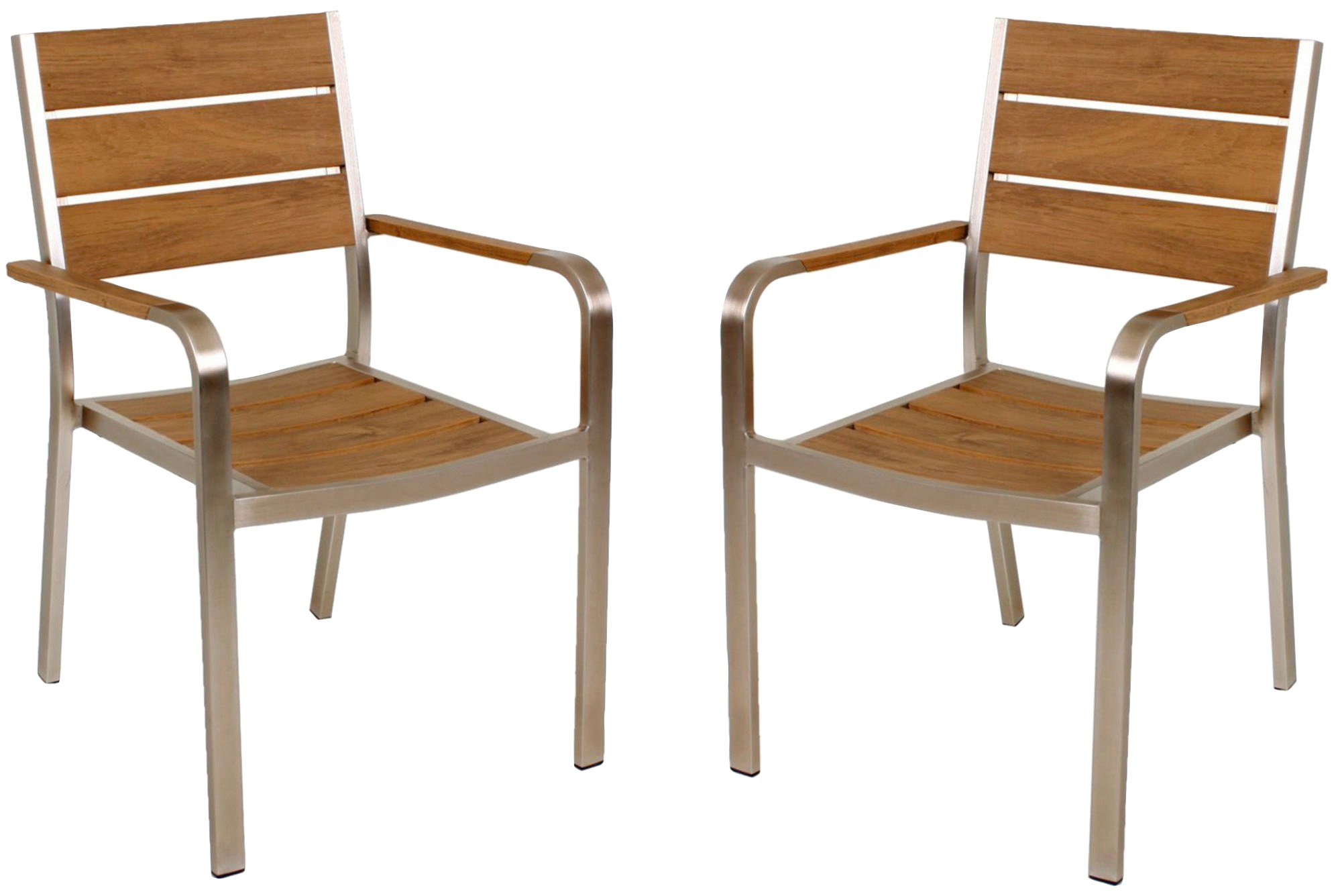 Garden Pleasure Stapelstuhl "FLORENCE" (Set) 4 Stk. 4er Set günstig online kaufen