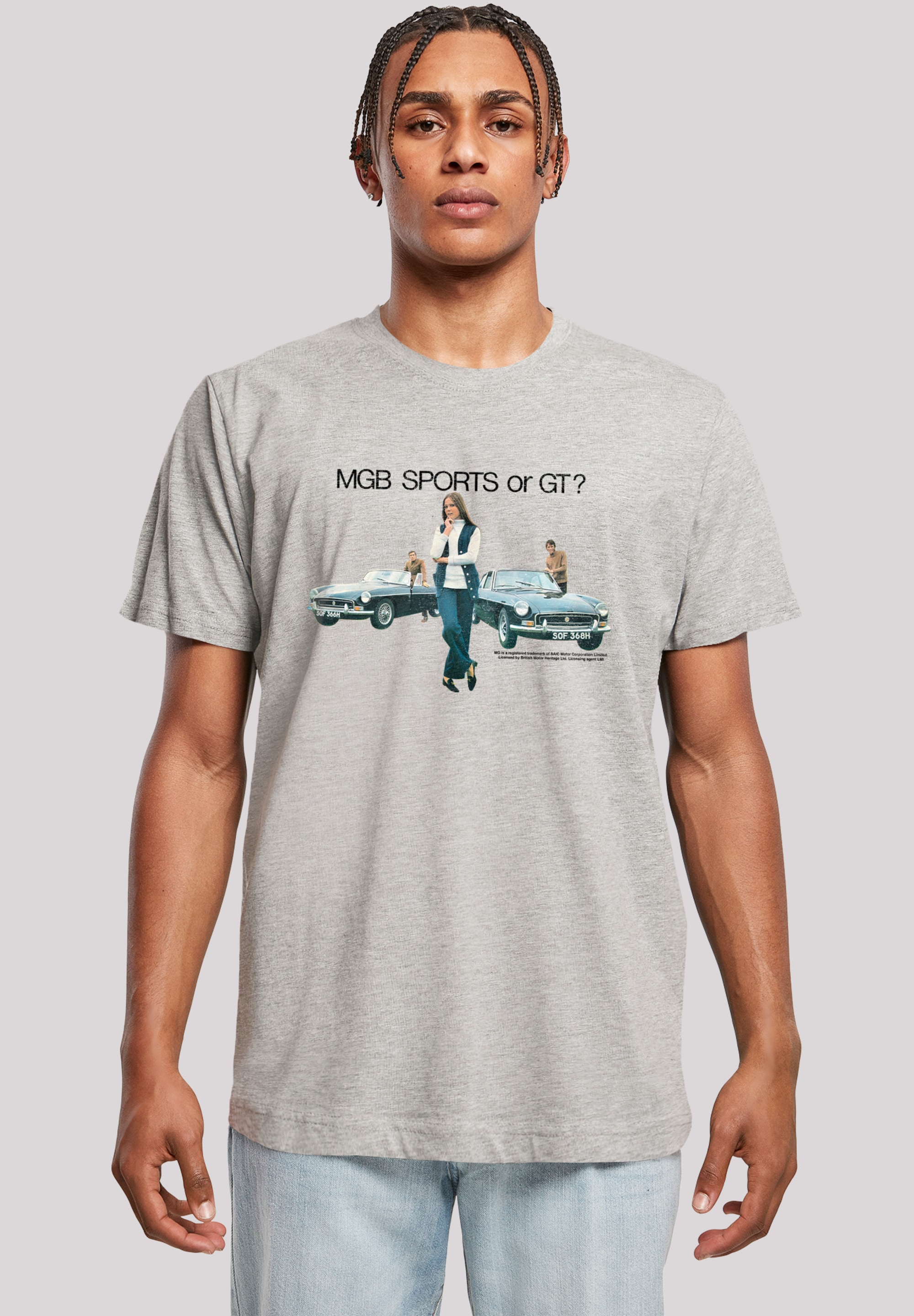 F4NT4STIC T-Shirt "British Motor Heritage MG MGB Or GT Promo Ad", Premium Q günstig online kaufen