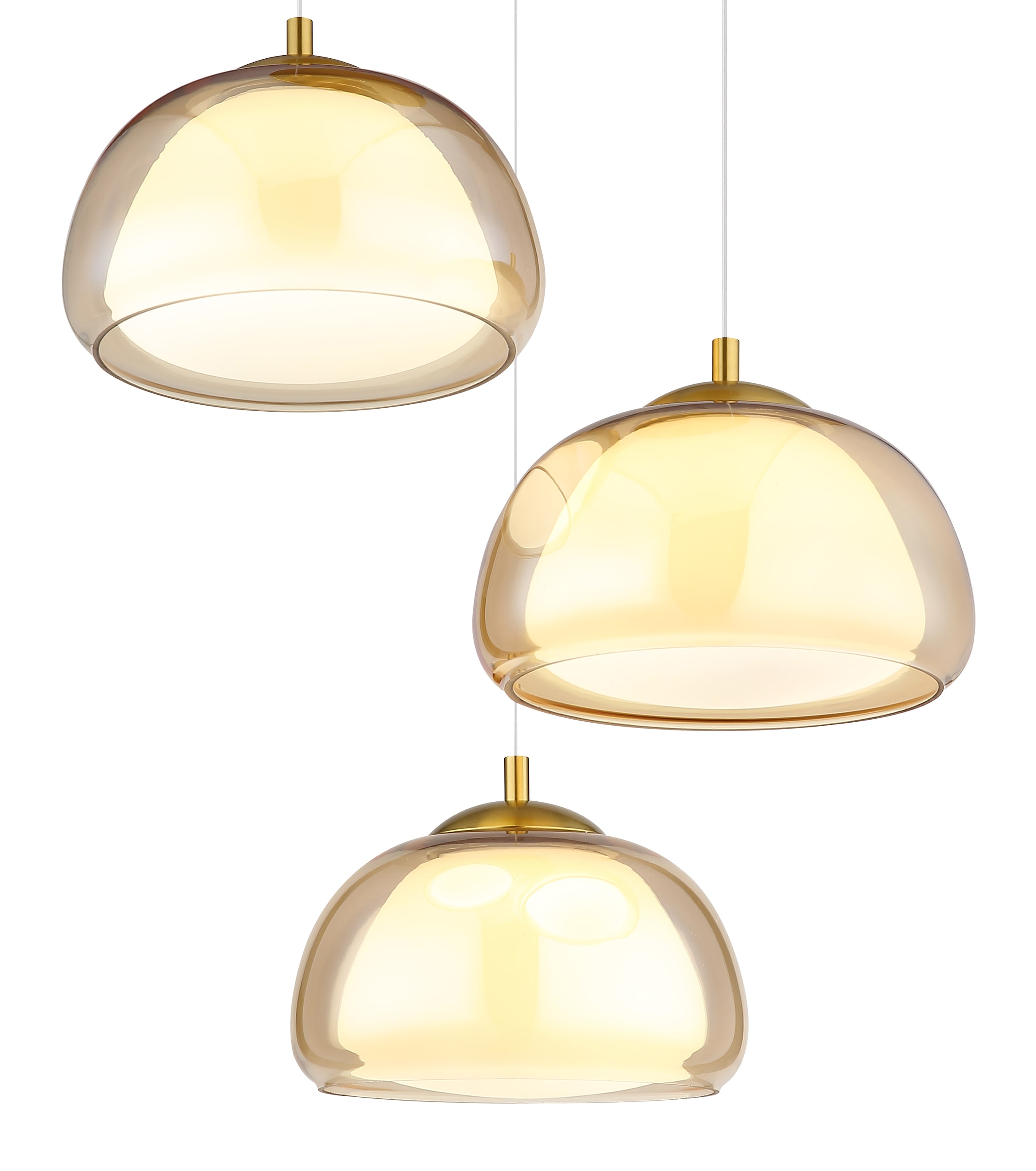 GLOBO LIGHTING Hängeleuchte »AVILA« LED-Modul 1 Stk. Hängeleuchte mit Fernbedienung, dimmbar
