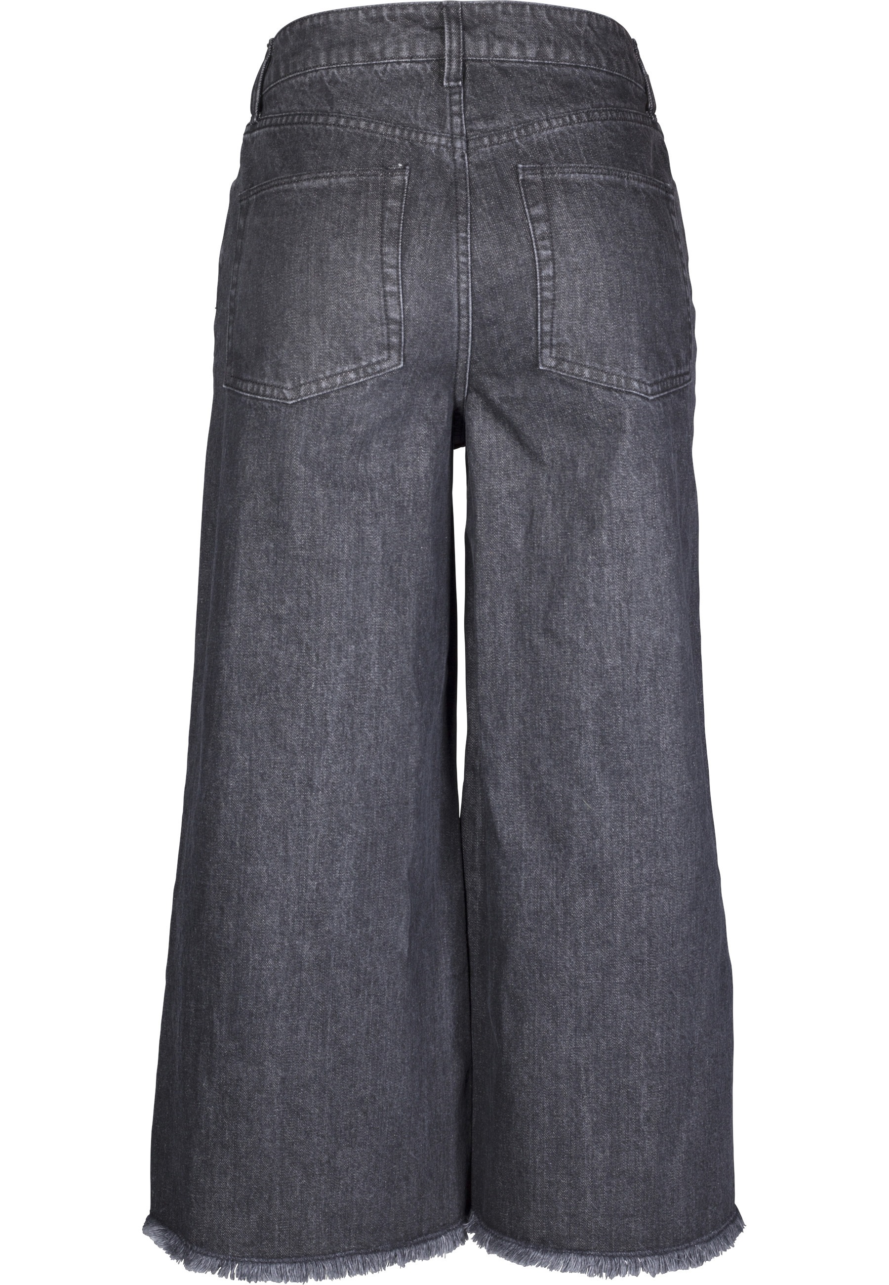 URBAN CLASSICS Stoffhose "Urban Classics Damen Ladies Denim Culotte" günstig online kaufen