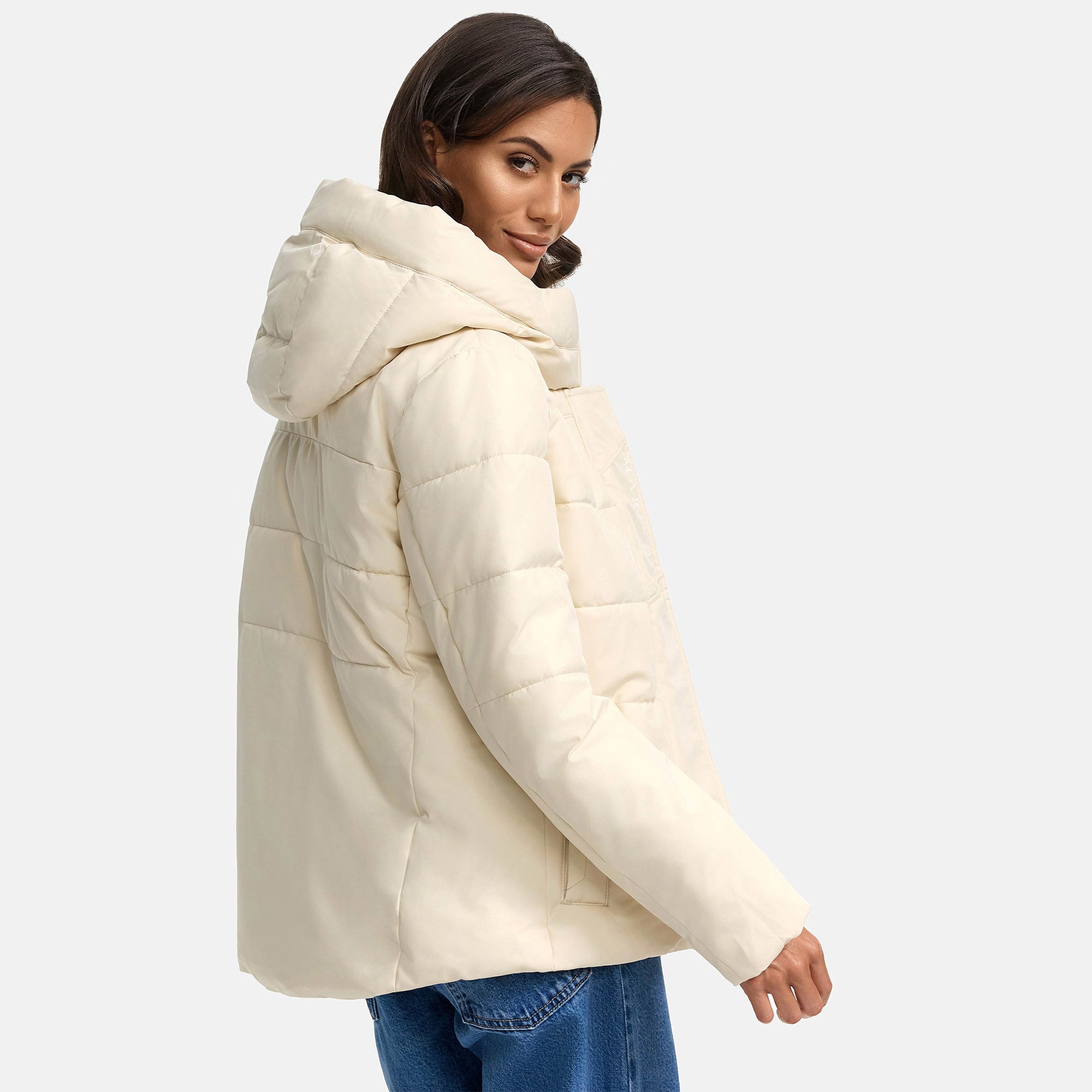 Marikoo Outdoorjacke »Elira«, mit warmem Teddyfell