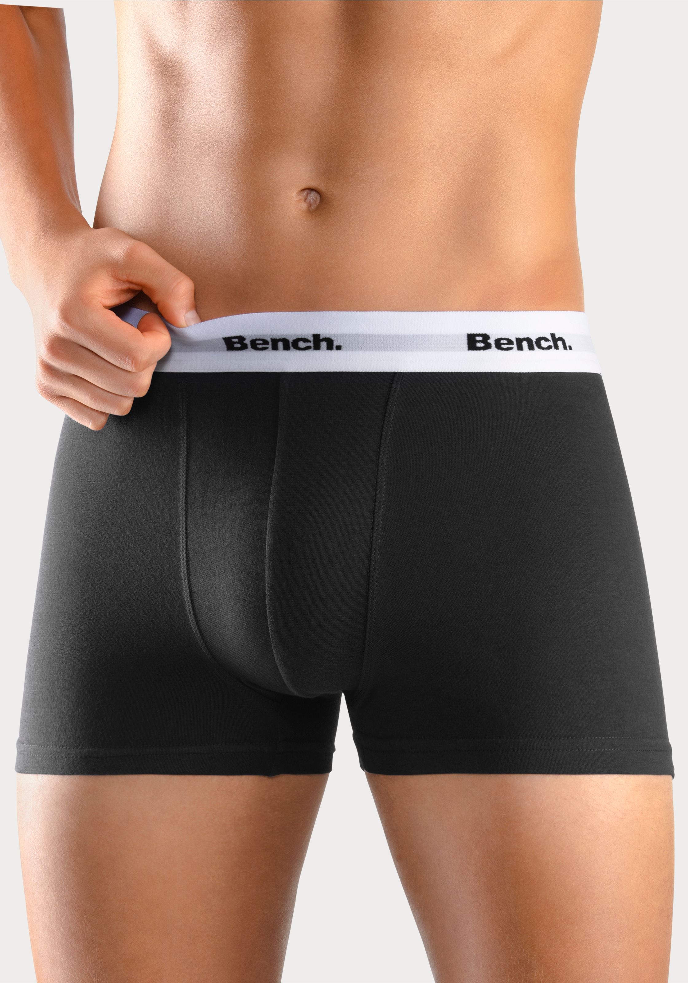 Bench. Boxer "Boxershorts für Herren", (Packung, 4 St.), Unterhosen mit kon günstig online kaufen