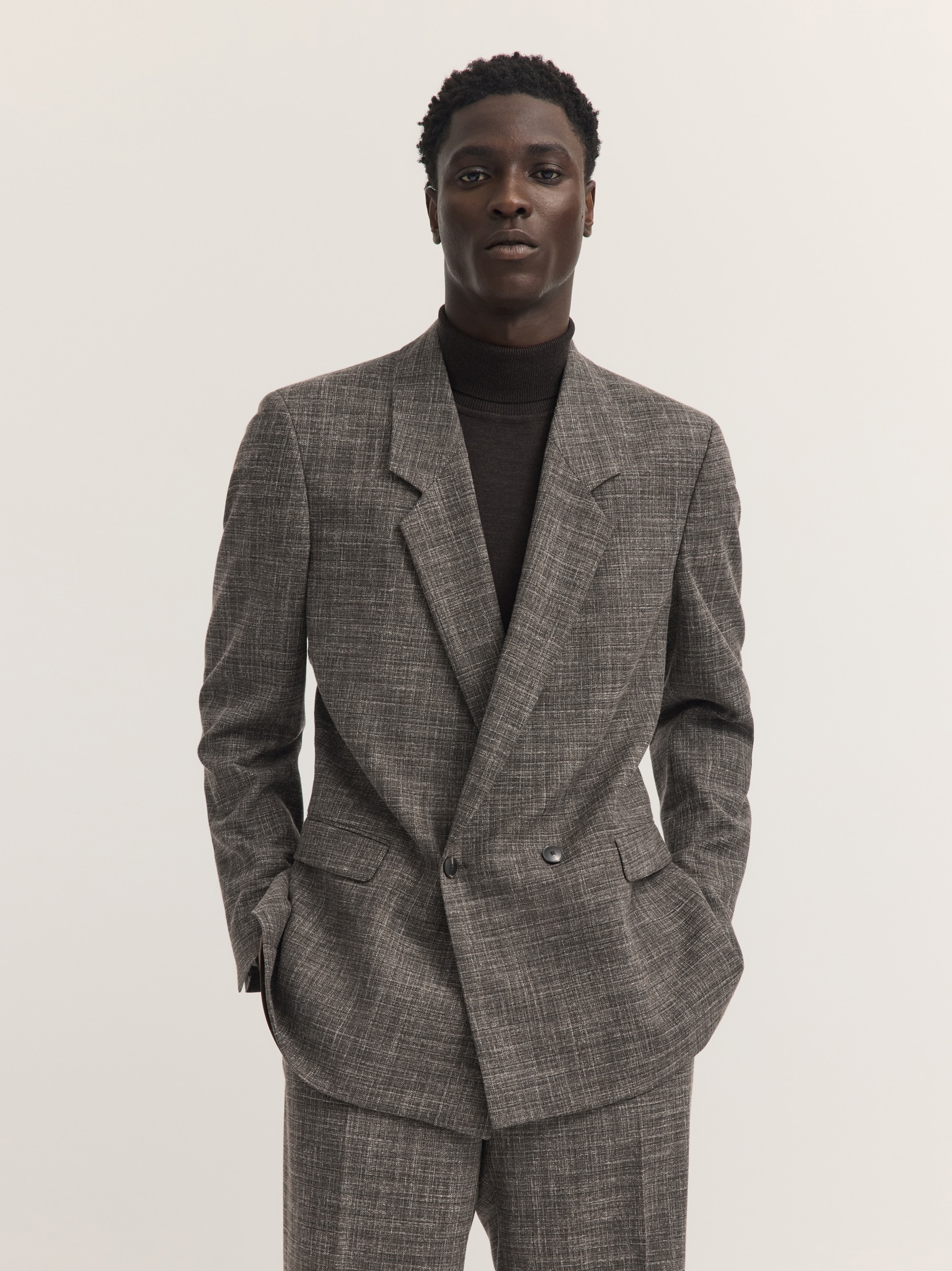 bugatti Sakko "Regular Fit" Regular Fit Marzotto Wollmix