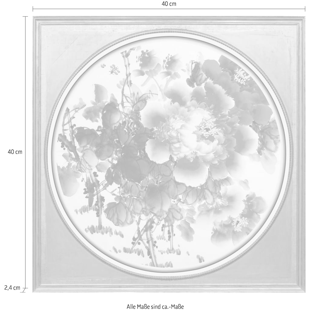 queence Acrylglasbild »Blumen«