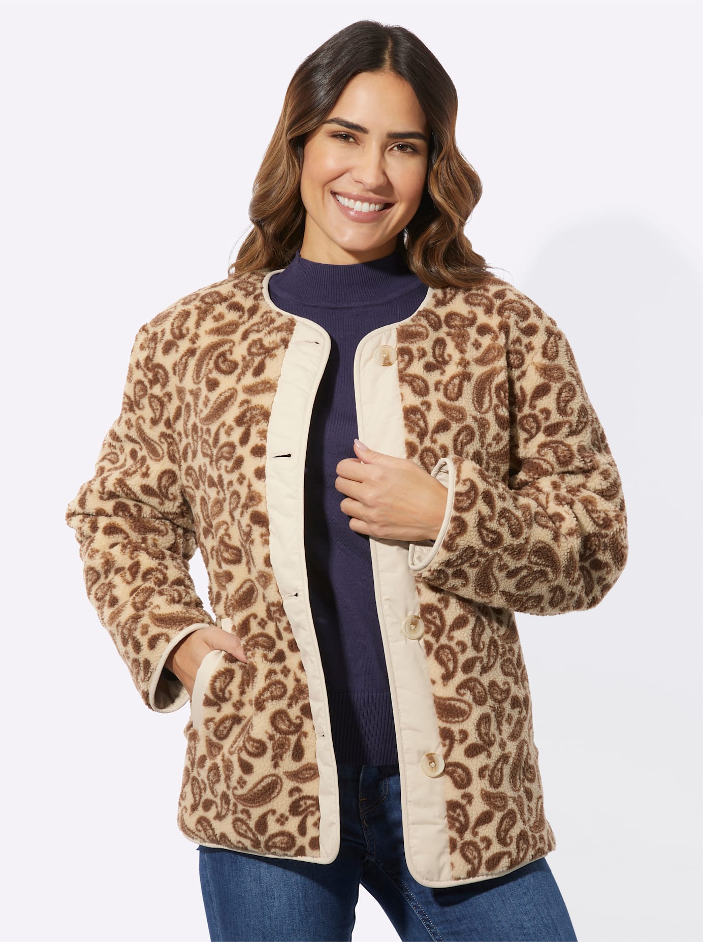 Thumbnail - Classic Basics Wendejacke, ohne Kapuze