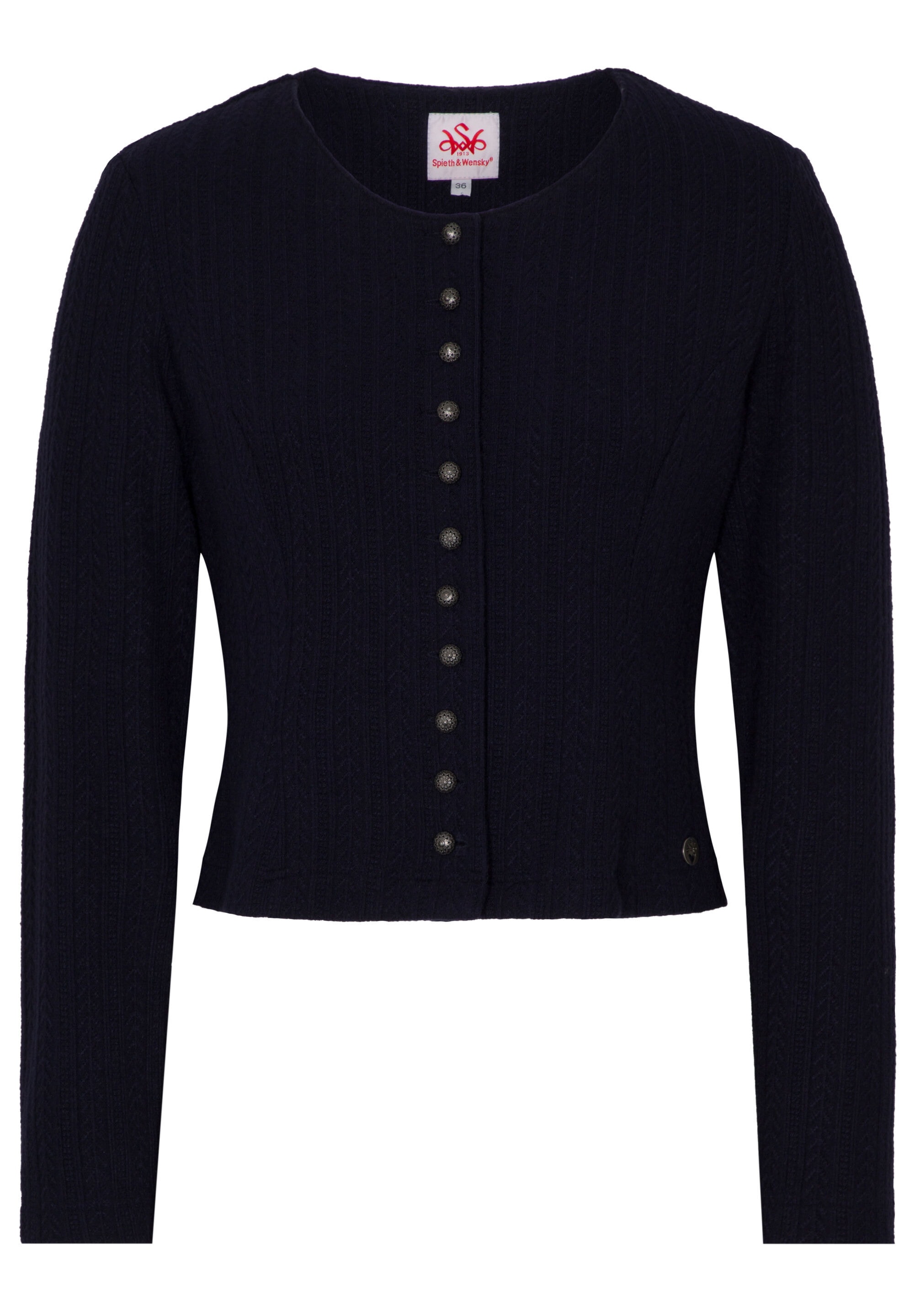 Spieth & Wensky Trachtenstrickjacke "Dietzing" mit Rundhals