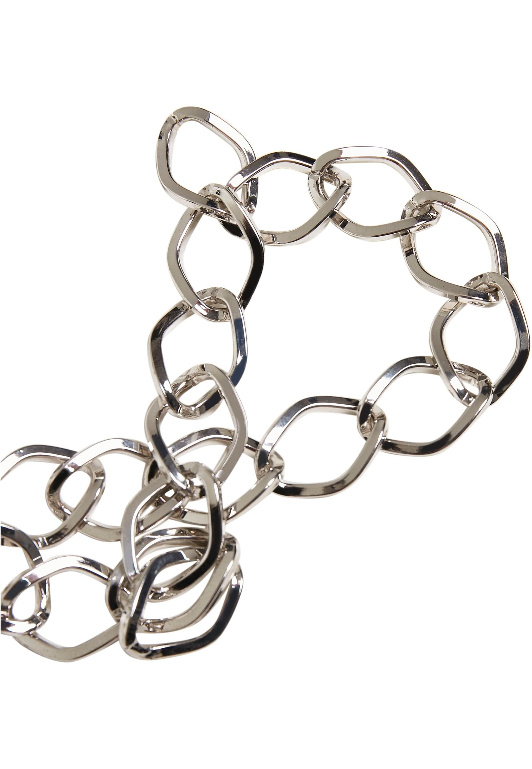 URBAN CLASSICS Edelstahlkette »Urban Classics Unisex Big Classic Necklace 2-Pack«