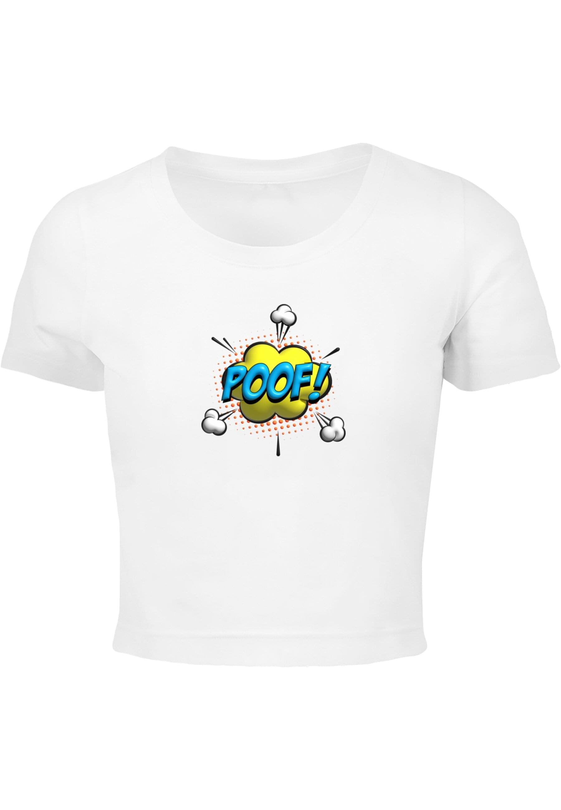 Merchcode T-Shirt "Merchcode Damen Ladies POOF Comic Cropped Tee" 1 Stk. tl günstig online kaufen