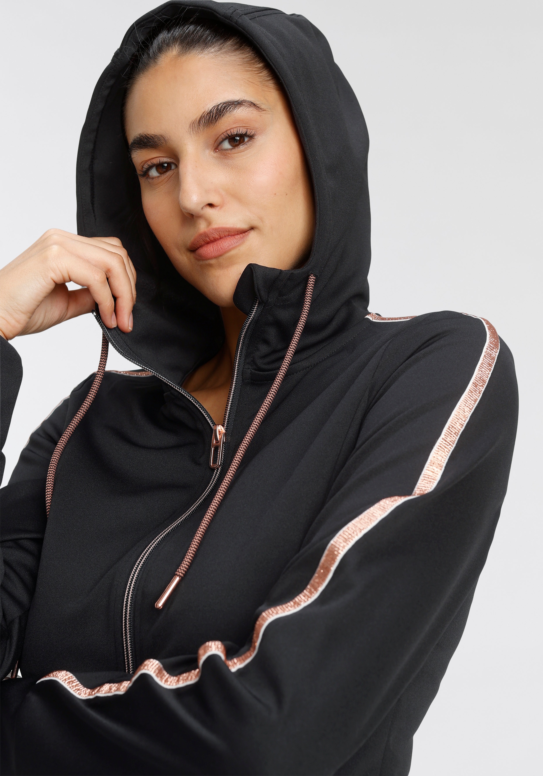 Thumbnail - H.I.S Trainingsanzug Set, 2 Stk. Softes, schnell trocknendes Stretchmaterial für hohen Komfort