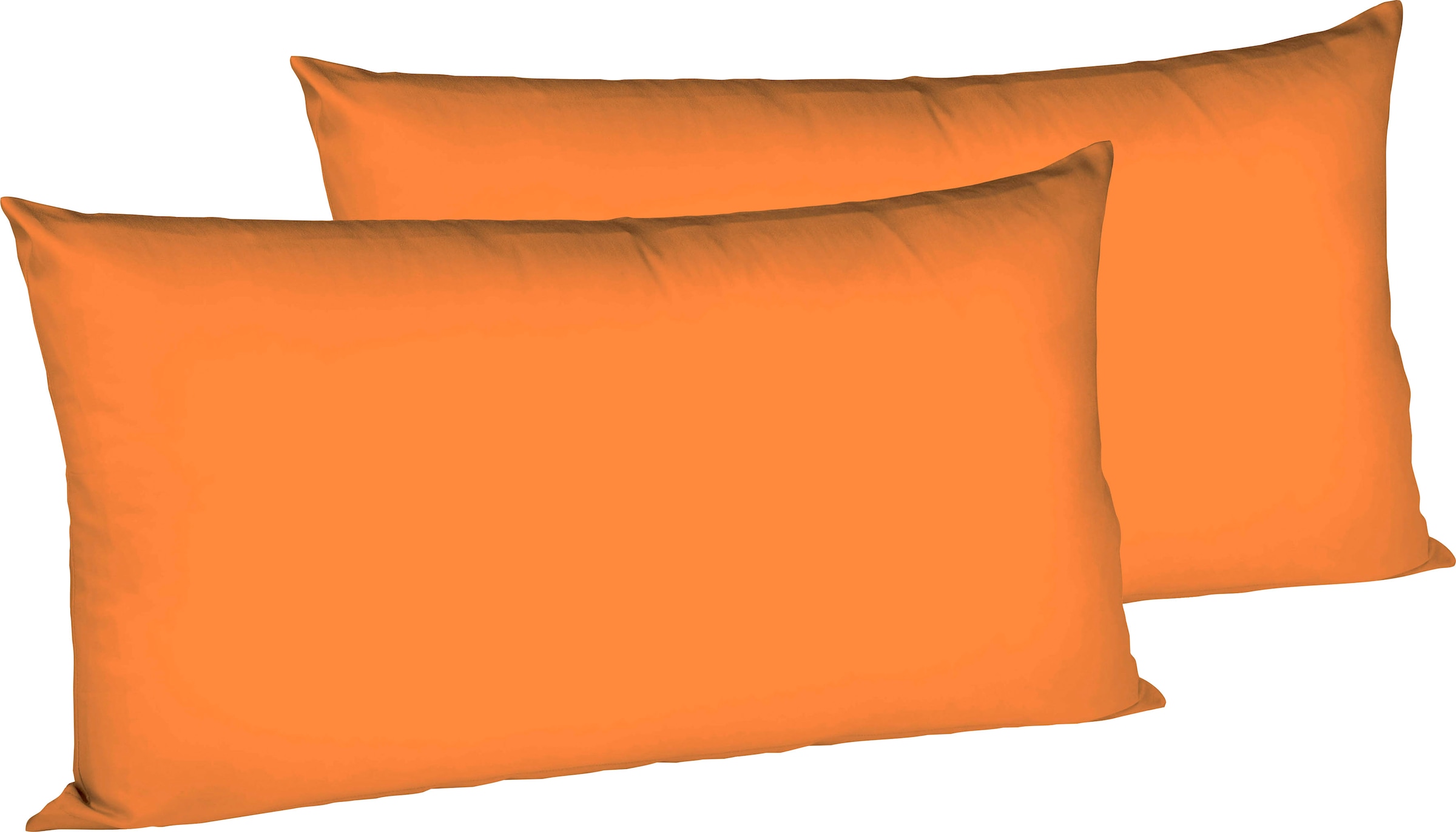 fleuresse Kissenbezug "Colours Mako Satin, 100% Baumwolle, mit Reißverschluss" Mako Satin, glänzend, glatt, Premium Qualität