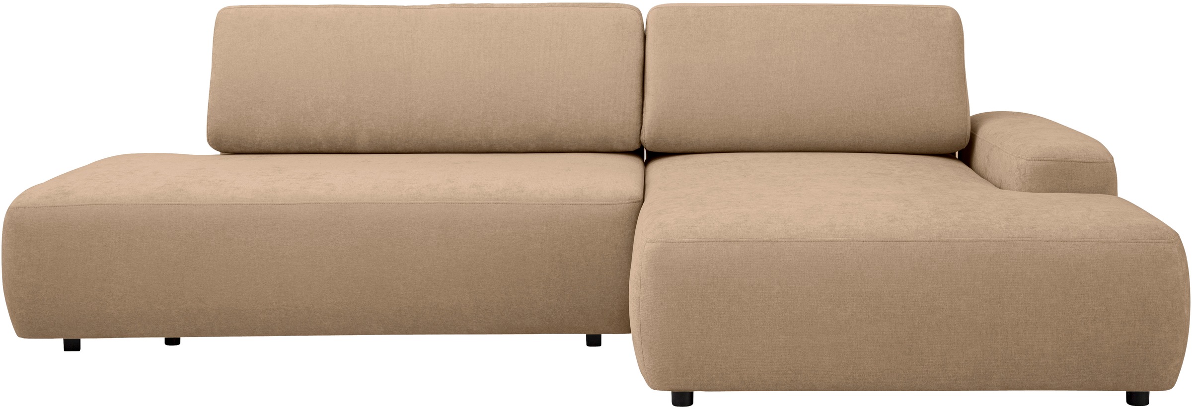 INOSIGN Ecksofa "TORGE, Schlafsofa Cord, Samtvelours u. Strukur fein, Couch günstig online kaufen