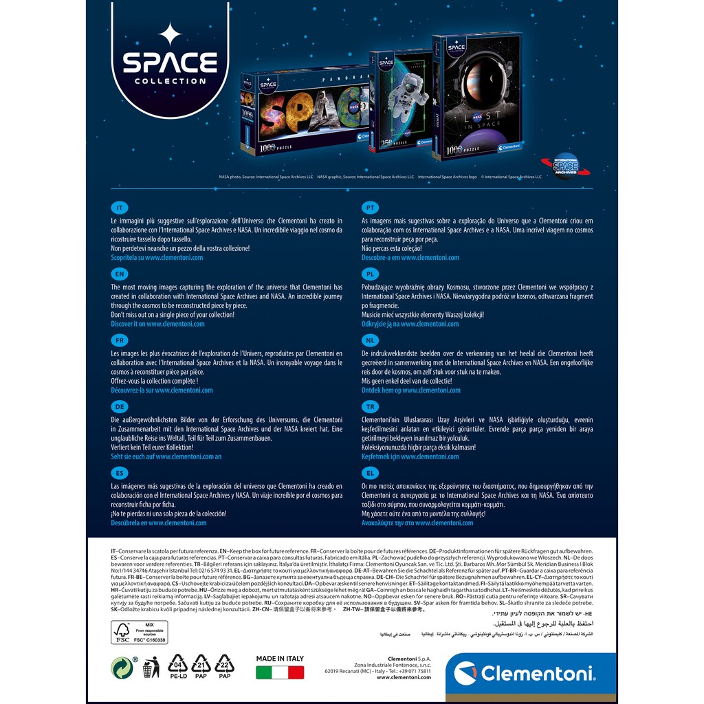 Clementoni® Puzzle »Space Collection - Lost in Space«