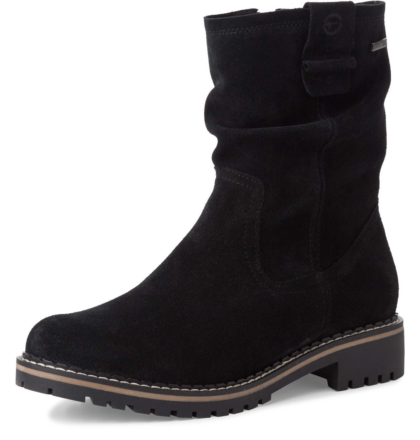 Tamaris Winterstiefelette, Blockabsatz, Winterboots, Stiefelette mit Duo Tex-Ausstattung