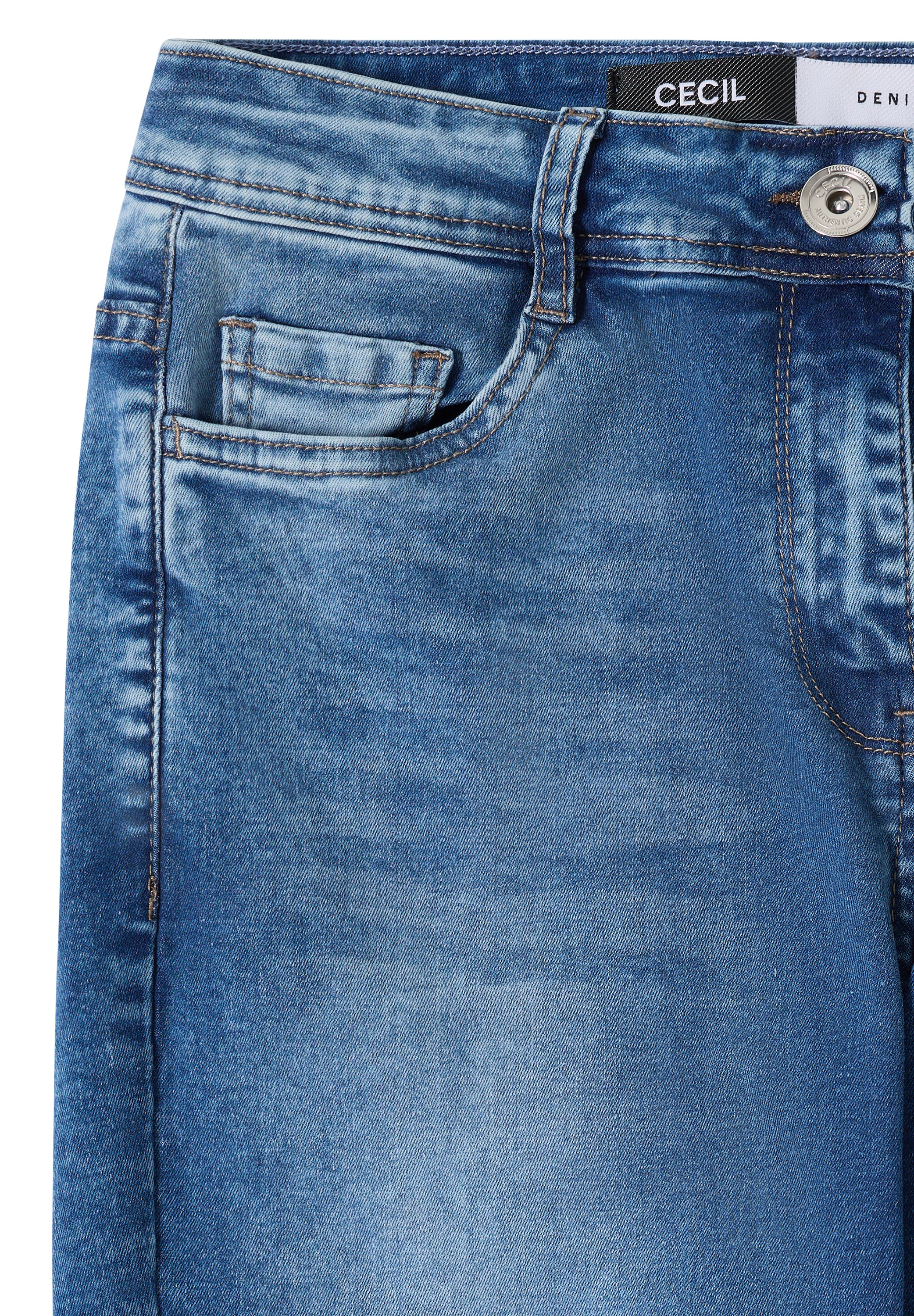Cecil Slim-fit-Jeans High Waist