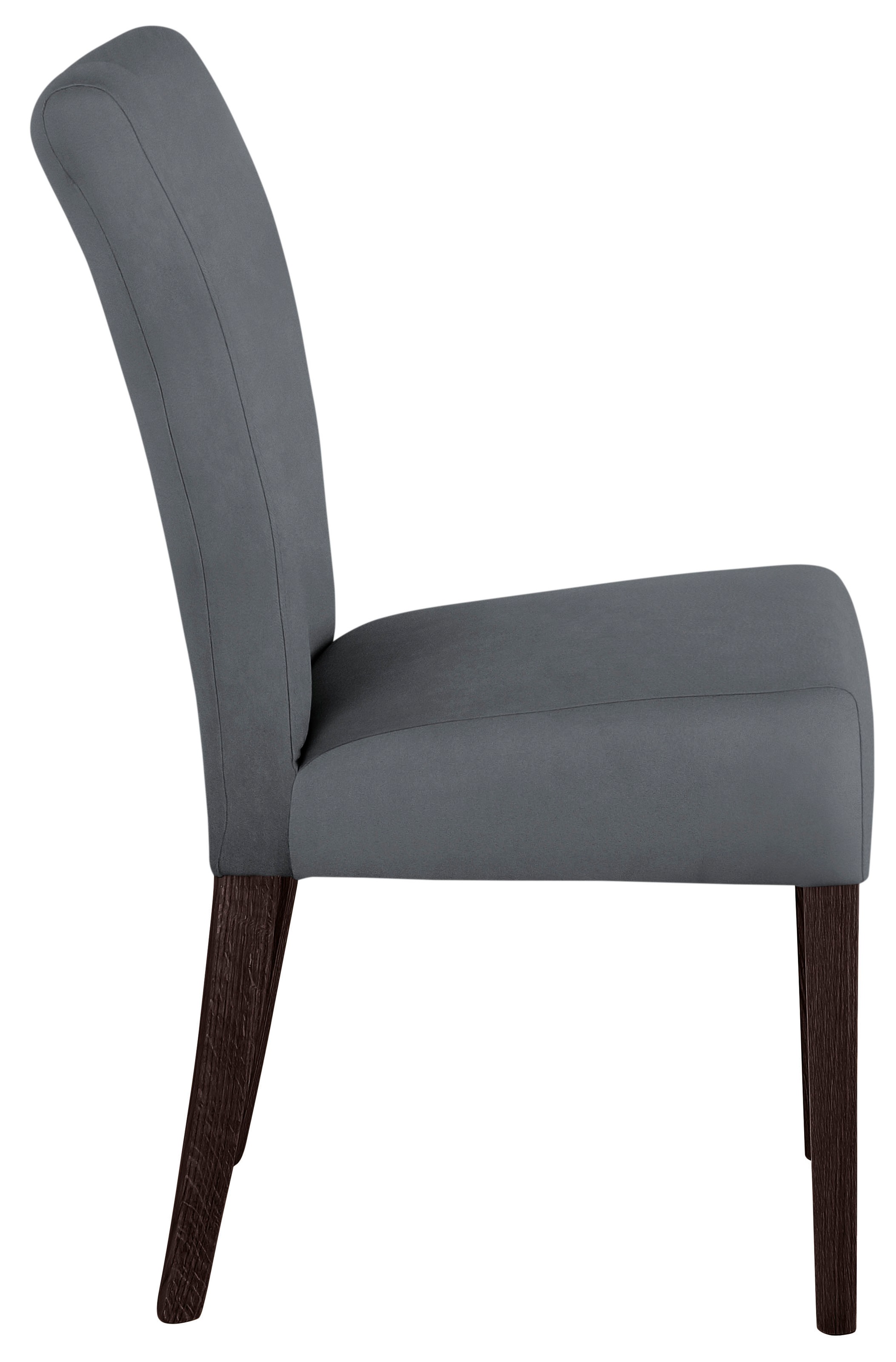 Home affaire Esszimmerstuhl "Queen" (Set) 2 Stk. Kunstleder Beine aus massi günstig online kaufen