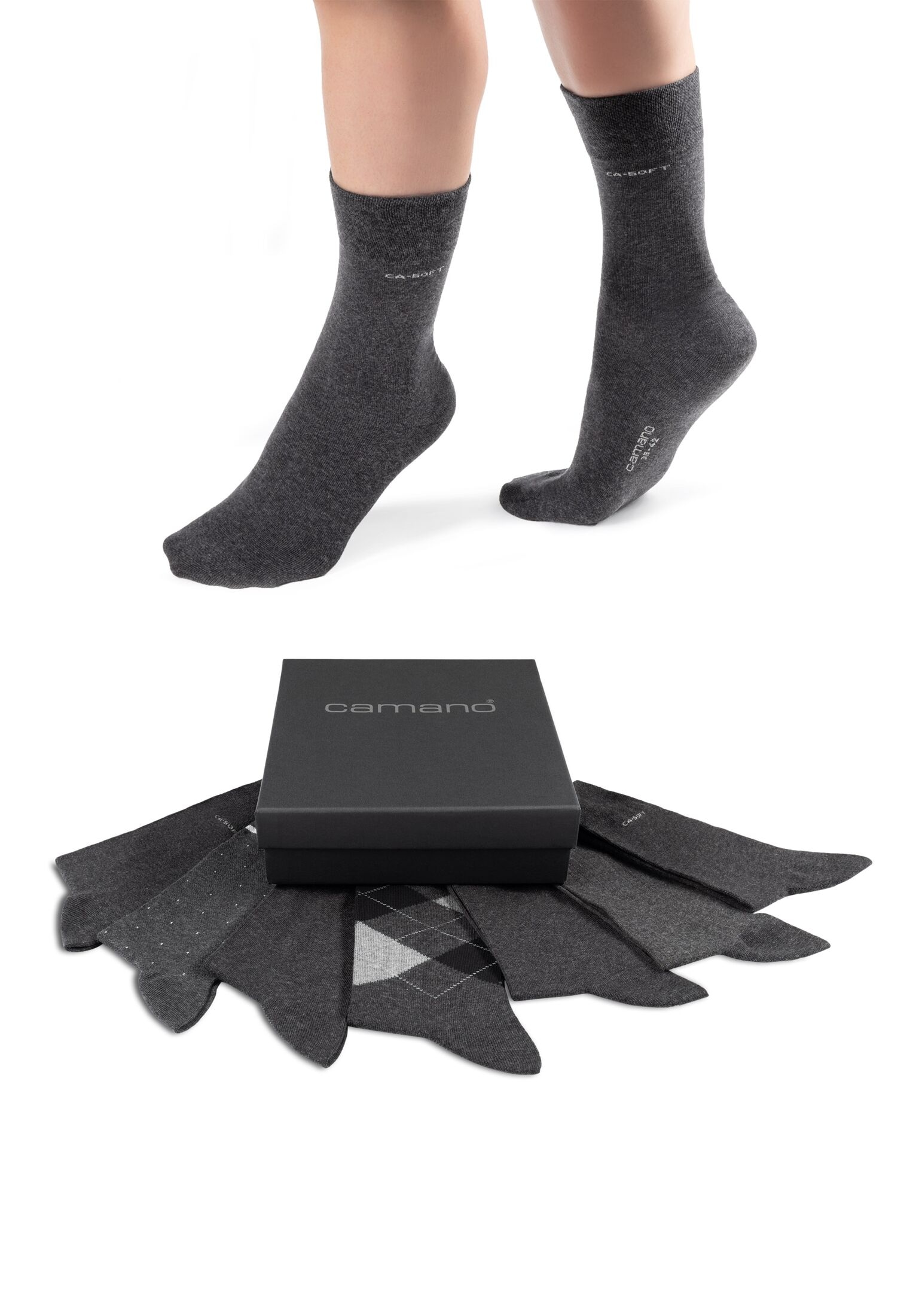 Camano Socken, (Packung, 4 Paar), Atmungsaktiv: für 97% Bio-Baumwolle BAUR | ▷