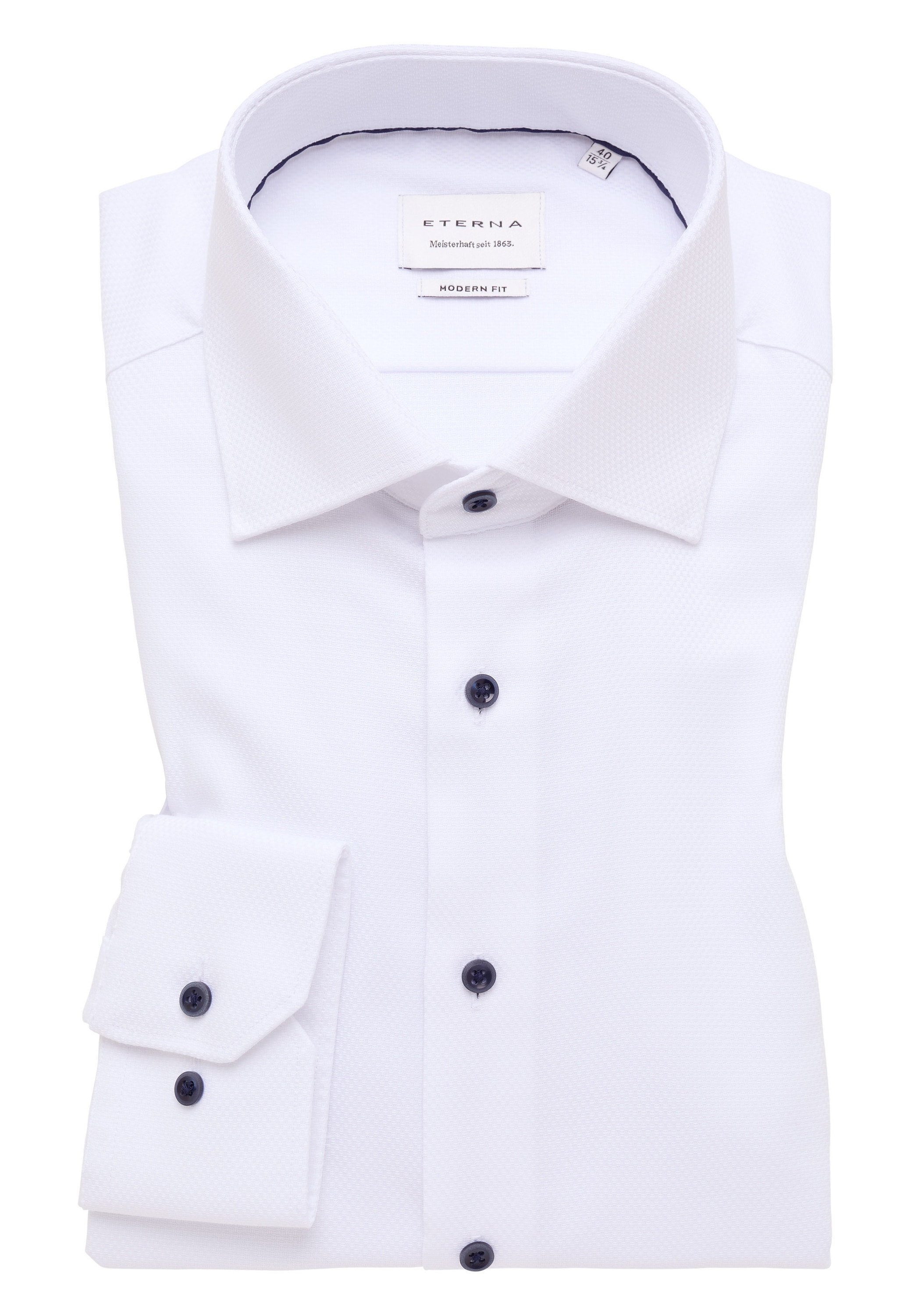Eterna Langarmhemd »MODERN FIT«, NON IRON (bügelfrei)