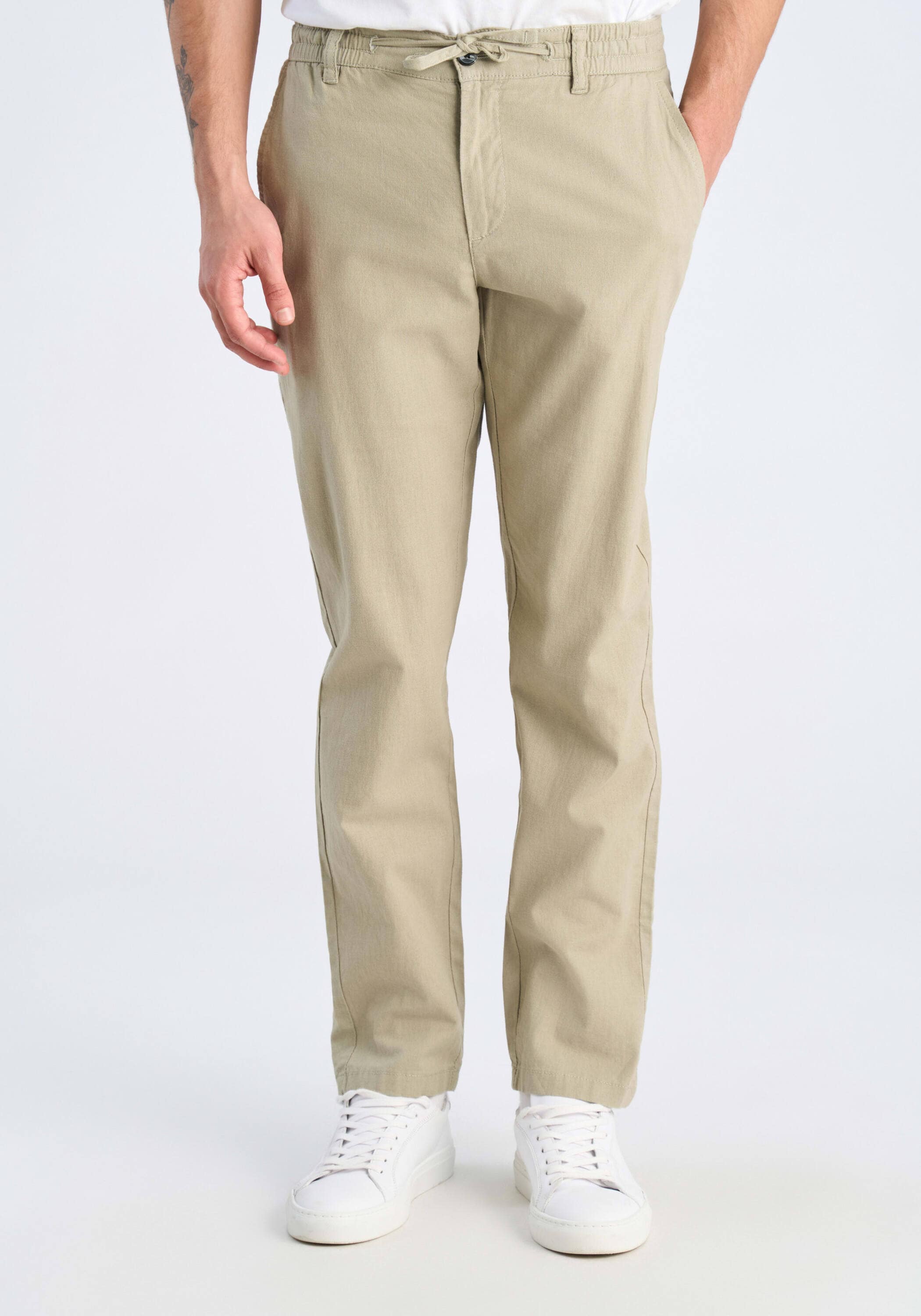 LINDBERGH Leinenhose "Leinenhose Tapered Fit" günstig online kaufen