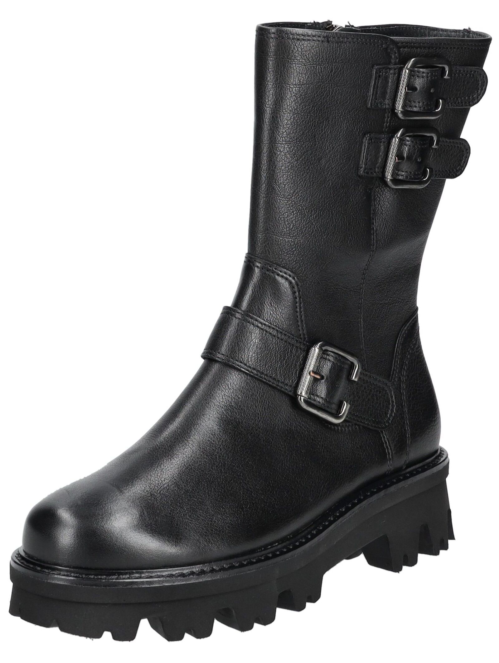 Paul Green Bikerboots "Paul Green Stiefelette Glattleder" günstig online kaufen