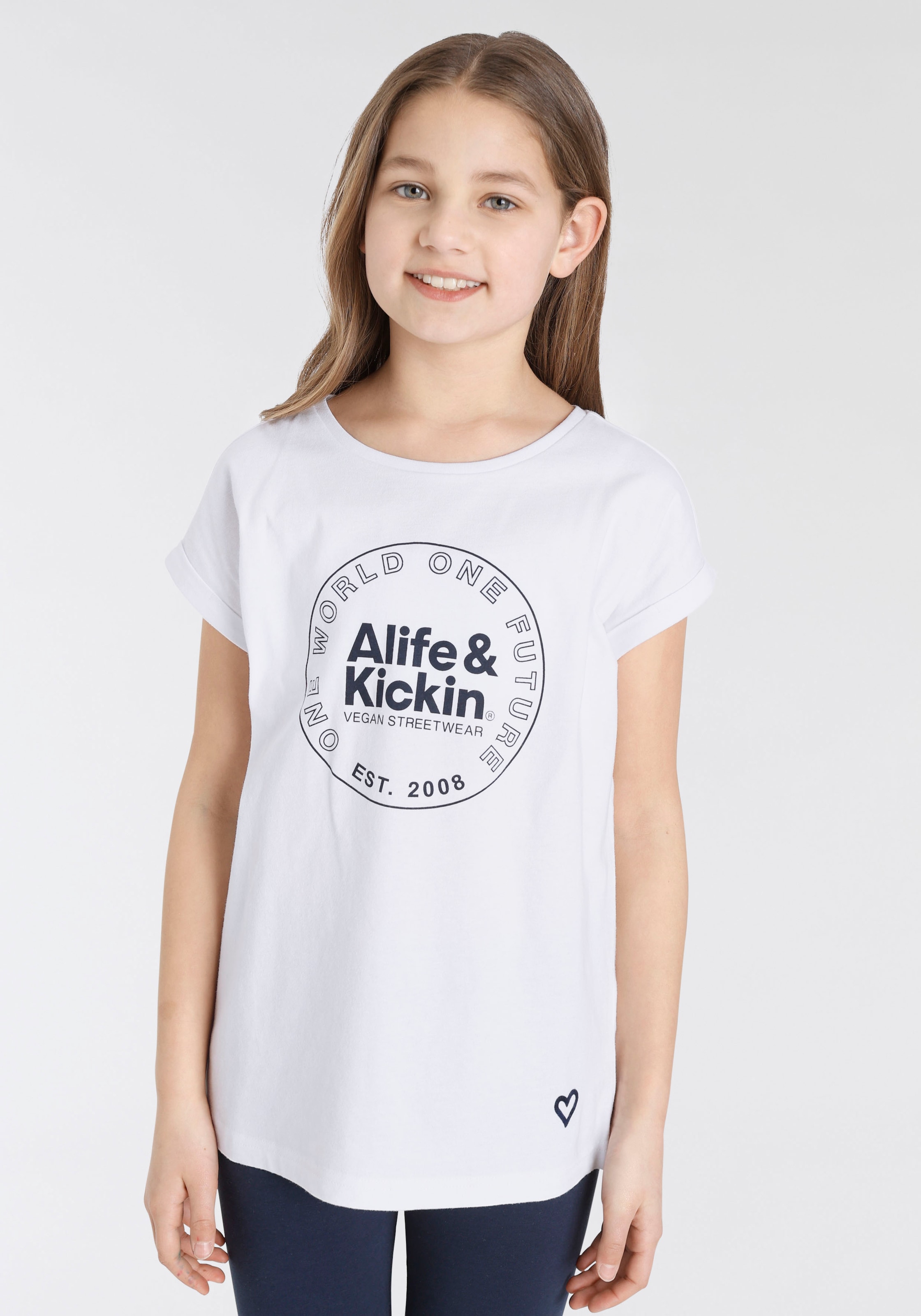 Alife & BAUR Logo für ▷ Kickin T-Shirt Alife Kids. »mit | NEUE & MARKE! Druck,«, für Kickin
