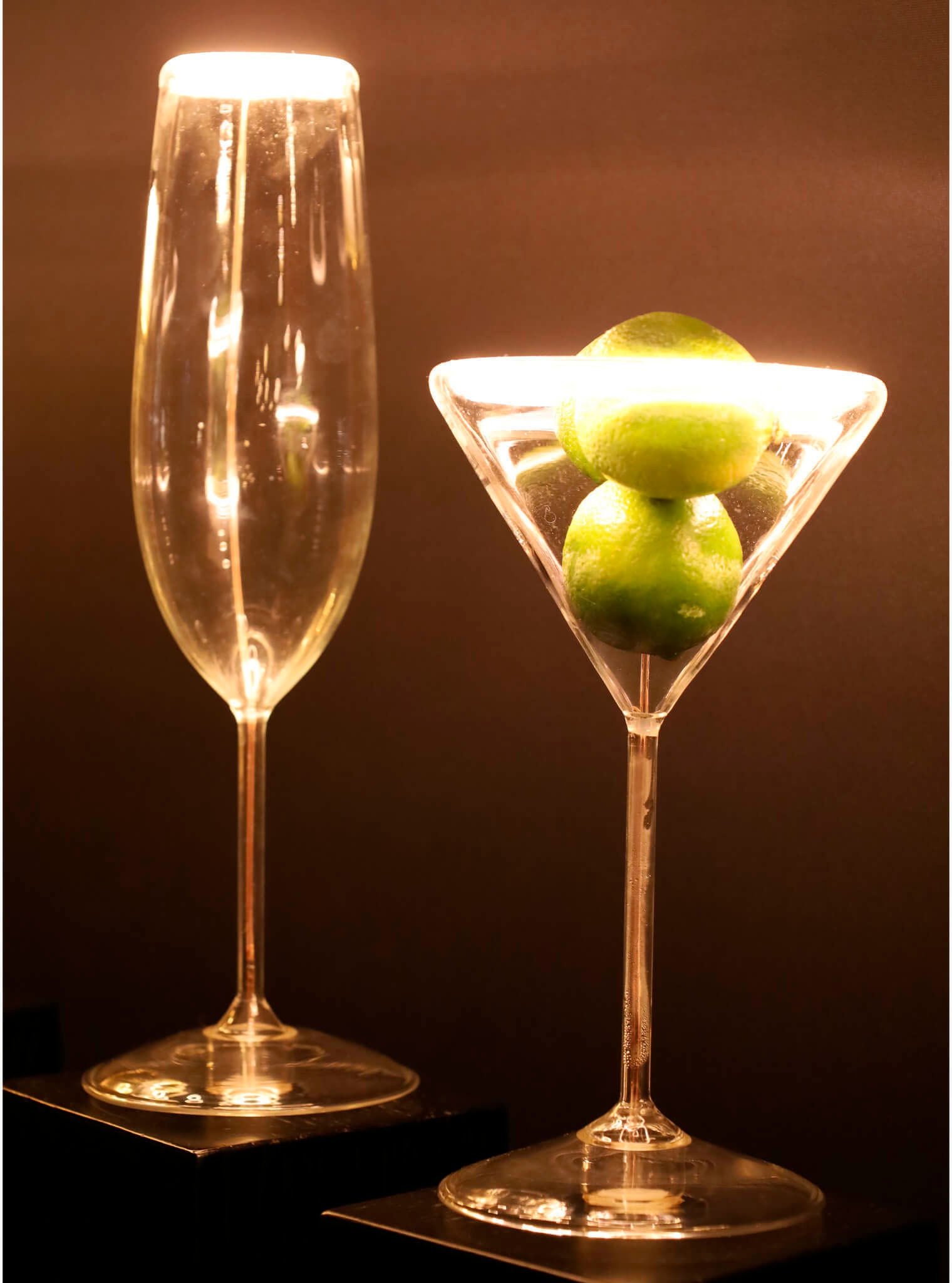 SEGULA LED-Leuchtmittel »LED Floating Martini clear«, E27, 1 St., Extra-Warmweiß, handmade