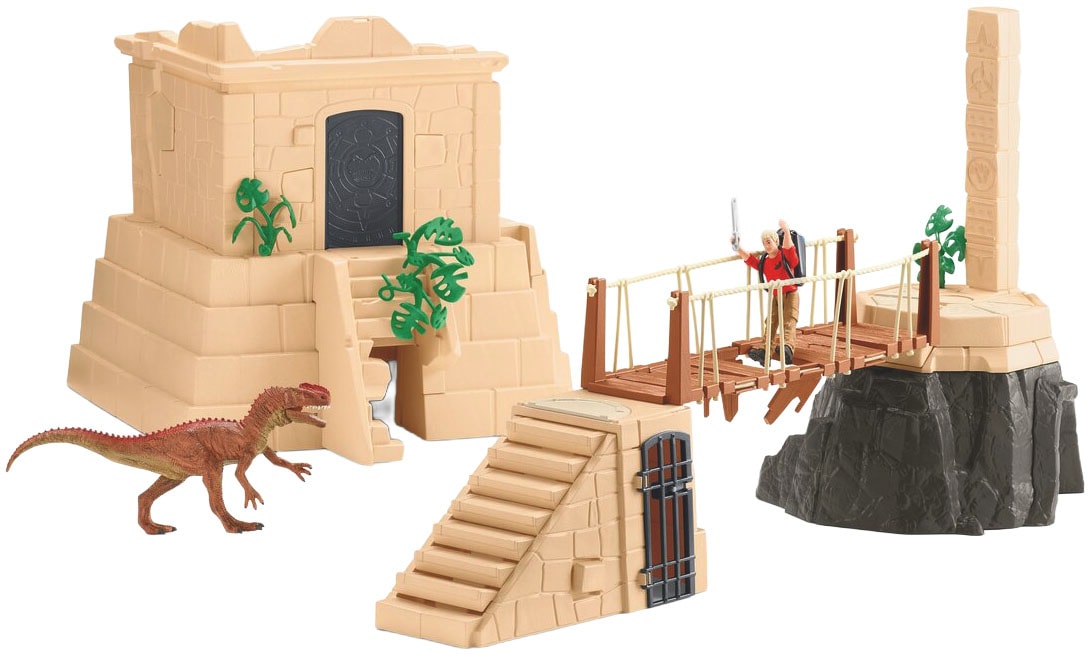 Schleich® Spielwelt »DINOSAURS,  Dino Tempel-Eroberung (42657)«