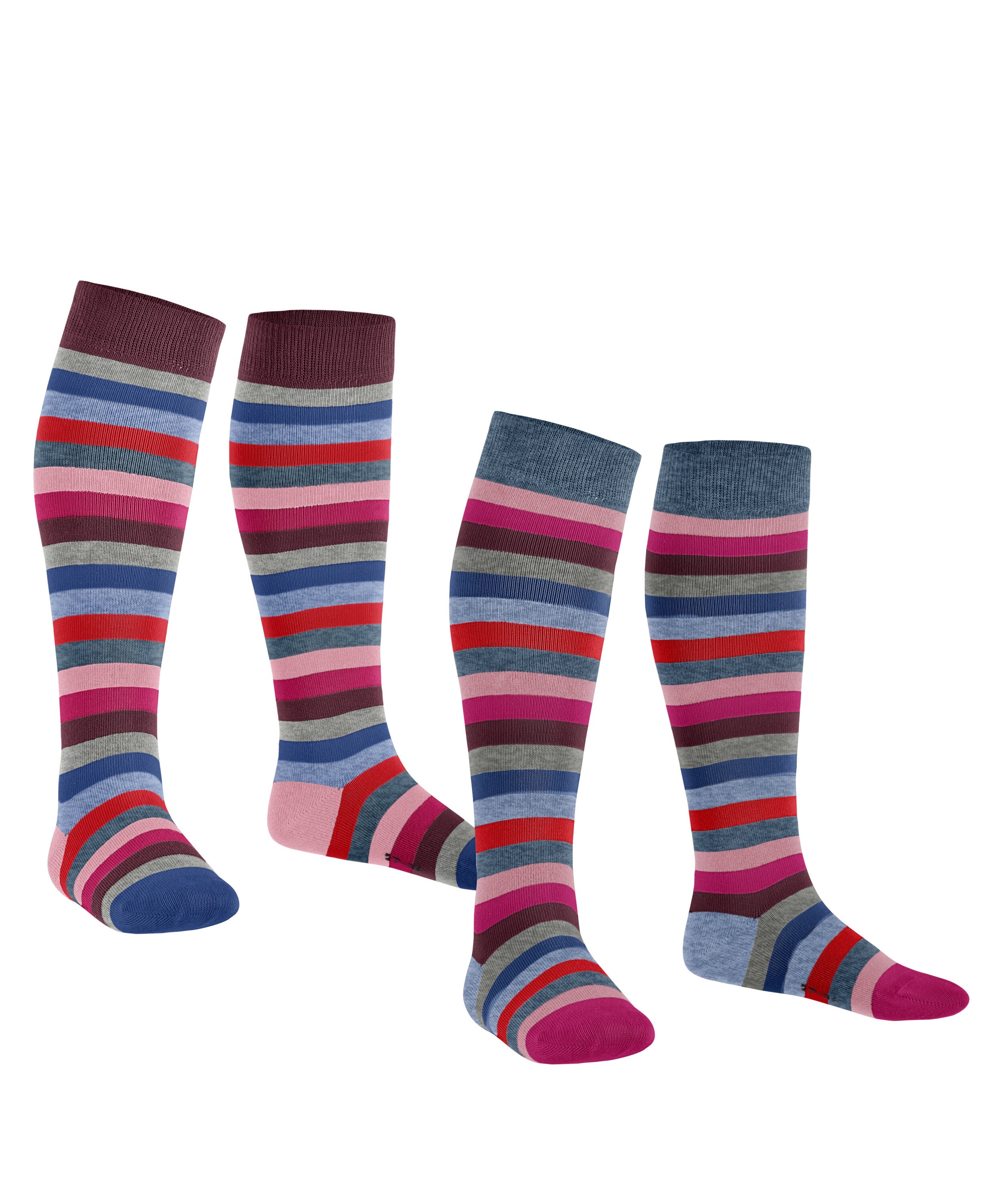 Esprit Kniestrümpfe »Multi Stripe 2-Pack« 2 Stk. tlg.