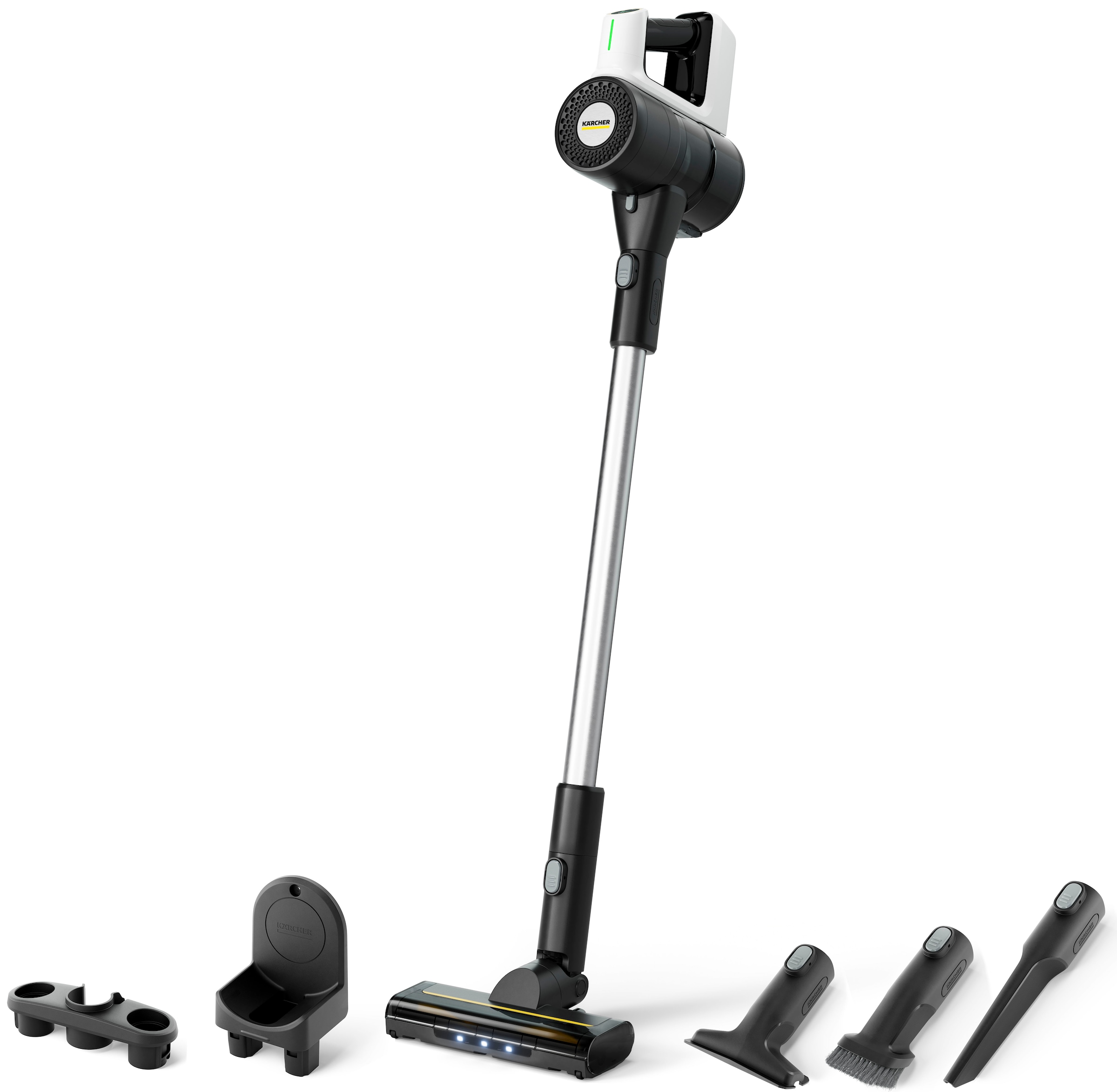 KÄRCHER Akku-Stielstaubsauger "VCS 3 Nano Complete", B:25cm H:22,4cm T:110cmweiß, Akkusauger