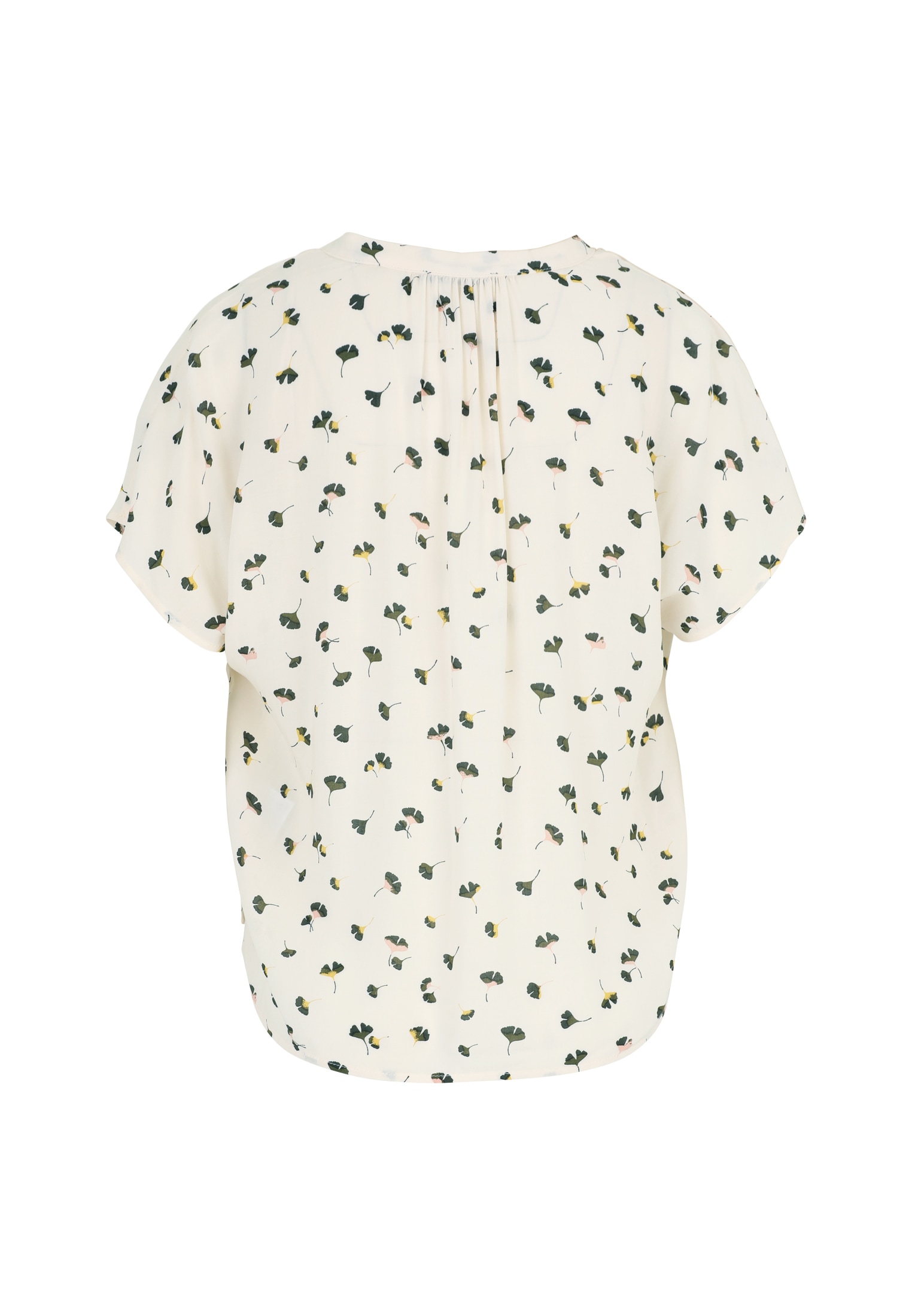 Zero Klassische Bluse »zero Bluse mit Blätterdruck«