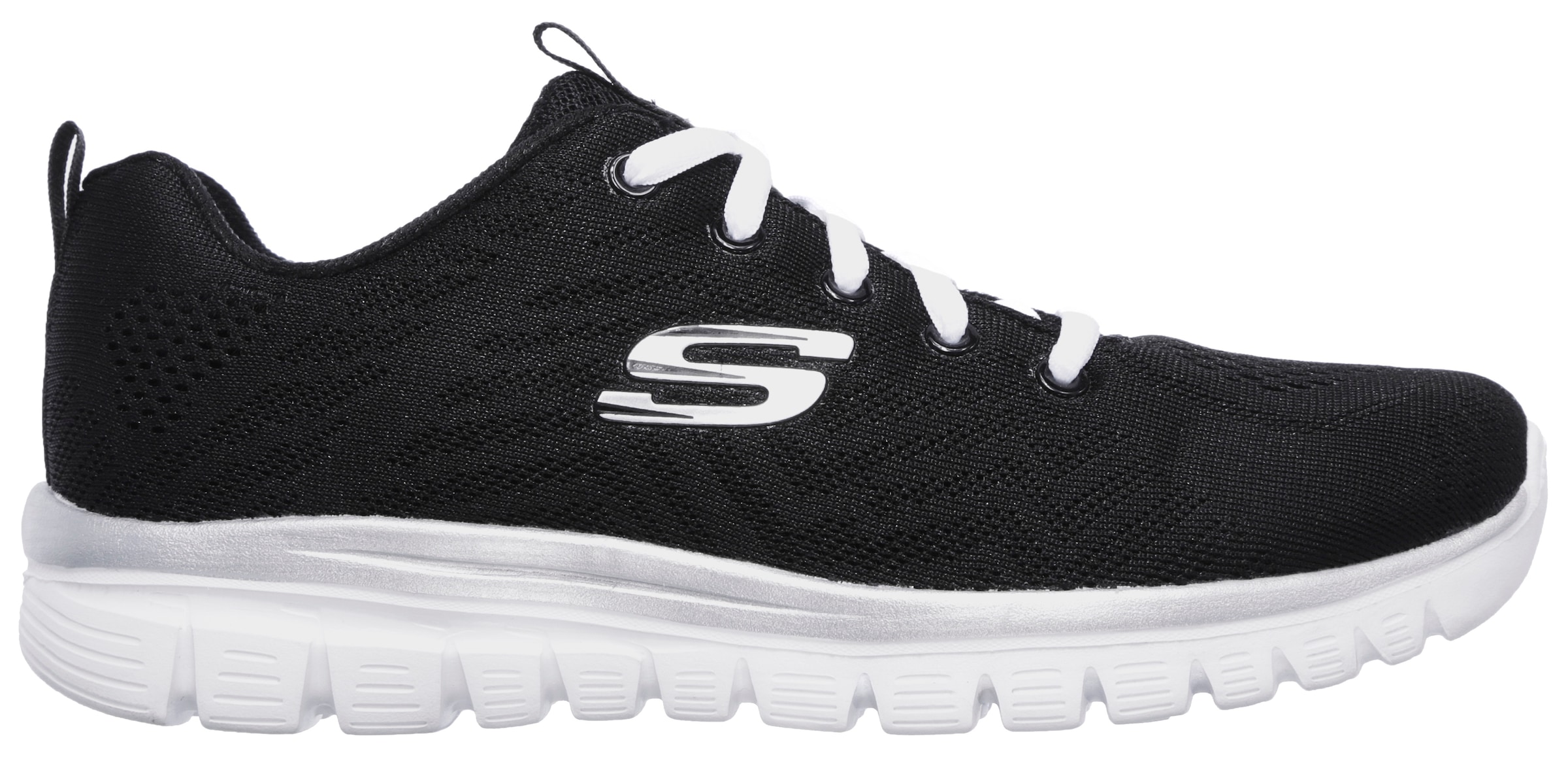 Skechers Sneaker "GRACEFUL - GET CONNECTED", in Schuhweite G (weit), Freizeitschuh, Halbschuh, Schnürschuh