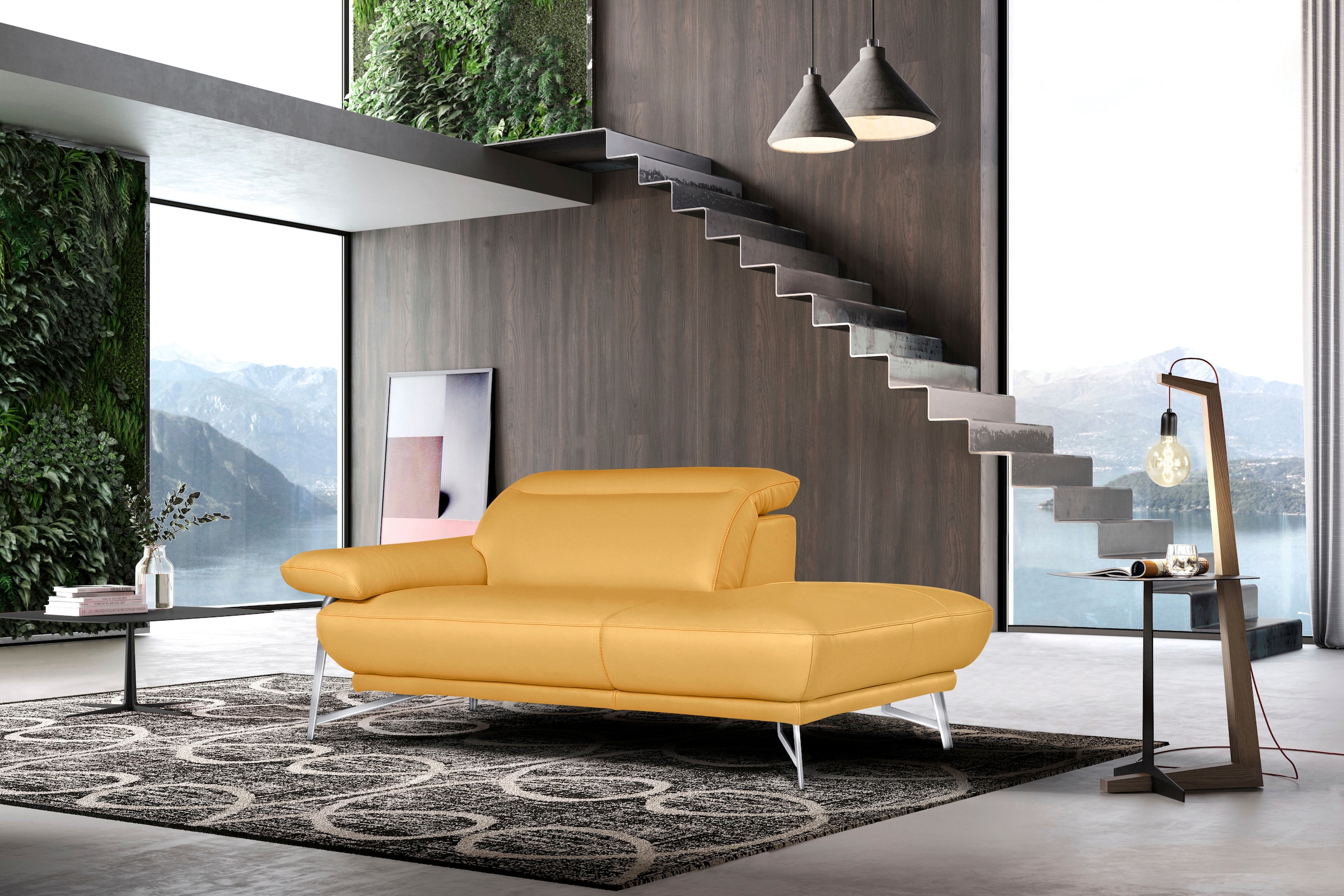 Egoitaliano Ottomane "Anais, erstklassiges Designsofa, Breite 179 cm, Fußfa günstig online kaufen