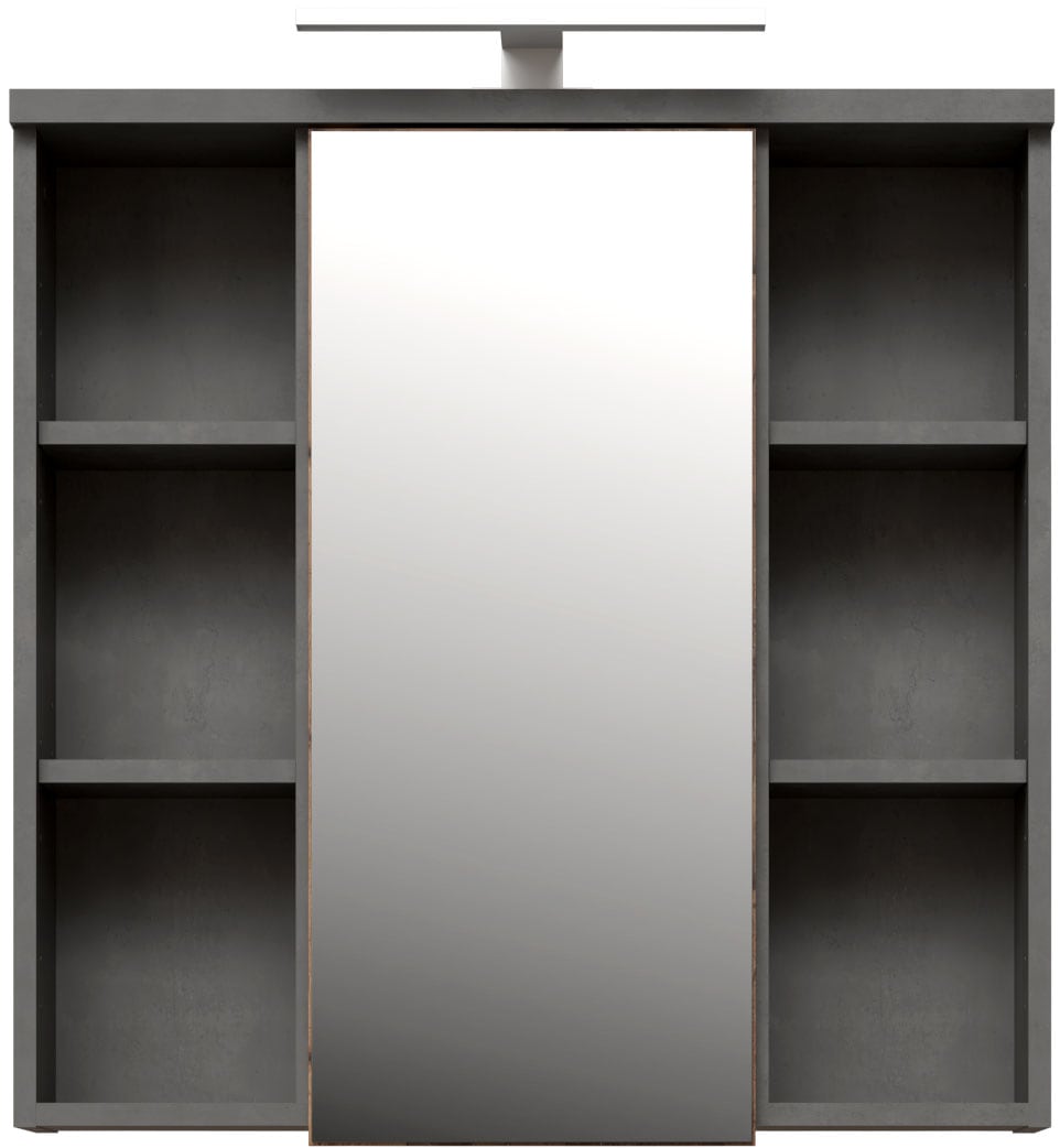 FORTE Spiegelschrank »Veris«, Spiegelhängeschrank, Beleuchtung, Stauraum