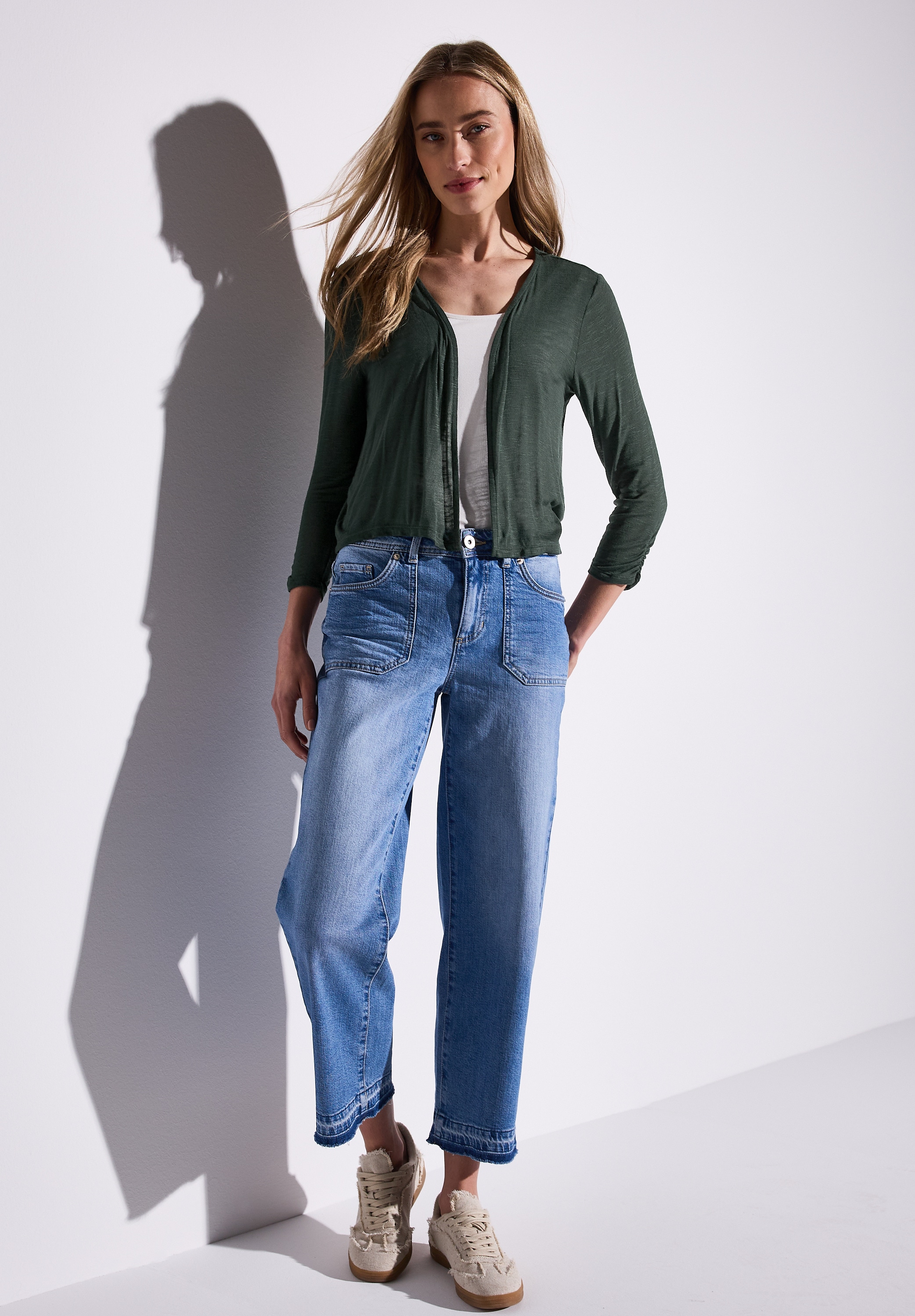 STREET ONE Shirtjacke »Style Suse«, mit Stretchanteil