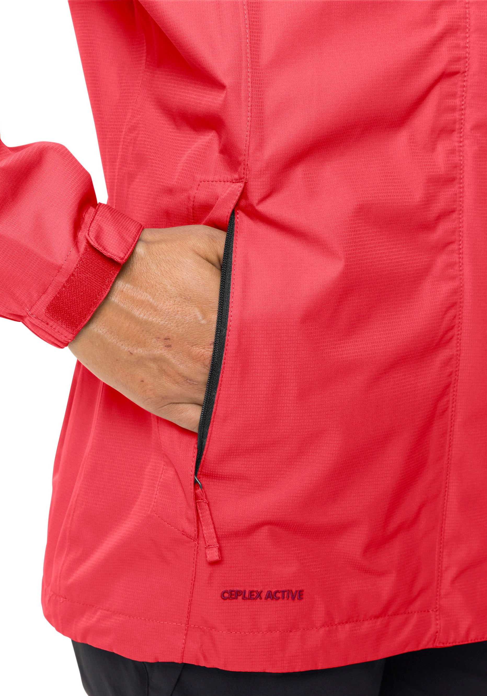 VAUDE Outdoorjacke "WOMENS ESCAPE LIGHT JACKET", (1 St.), mit Kapuze günstig online kaufen