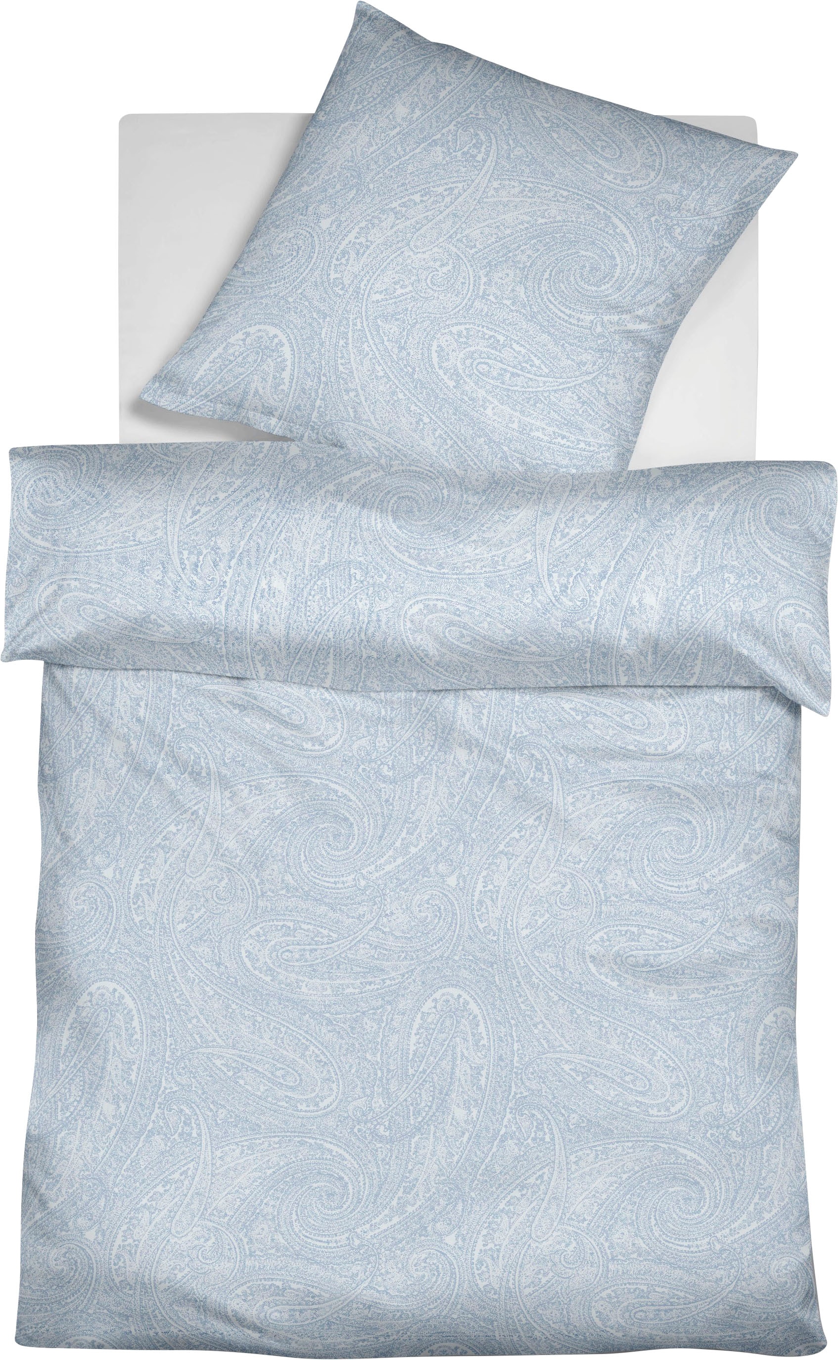 fleuresse Bettwäsche "Provence Prestige 344104" 2 Stk. 70% Baumwolle, 30% Leinen, in Gr. 135x200, 155x220, 200x200cm