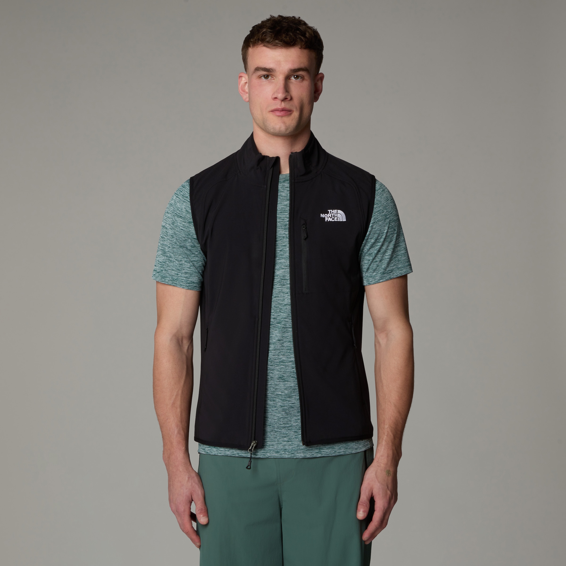 The North Face Softshellweste »Nimble Weste für Herren«, (1 tlg.)