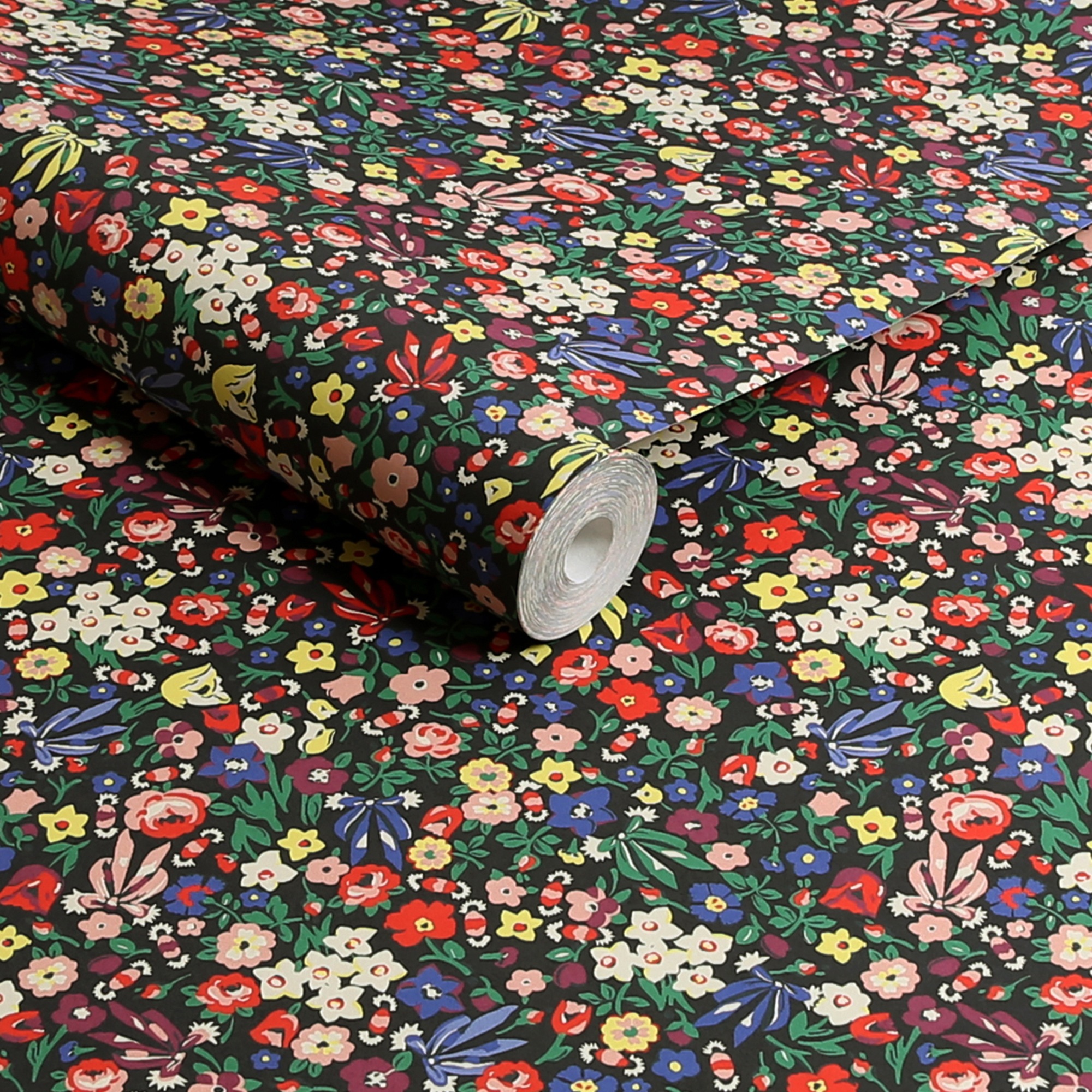 Cath Kidston Vliestapete »Harmony Ditsy Night« geblümt glatt 10mx52cm (ca. 5m2)