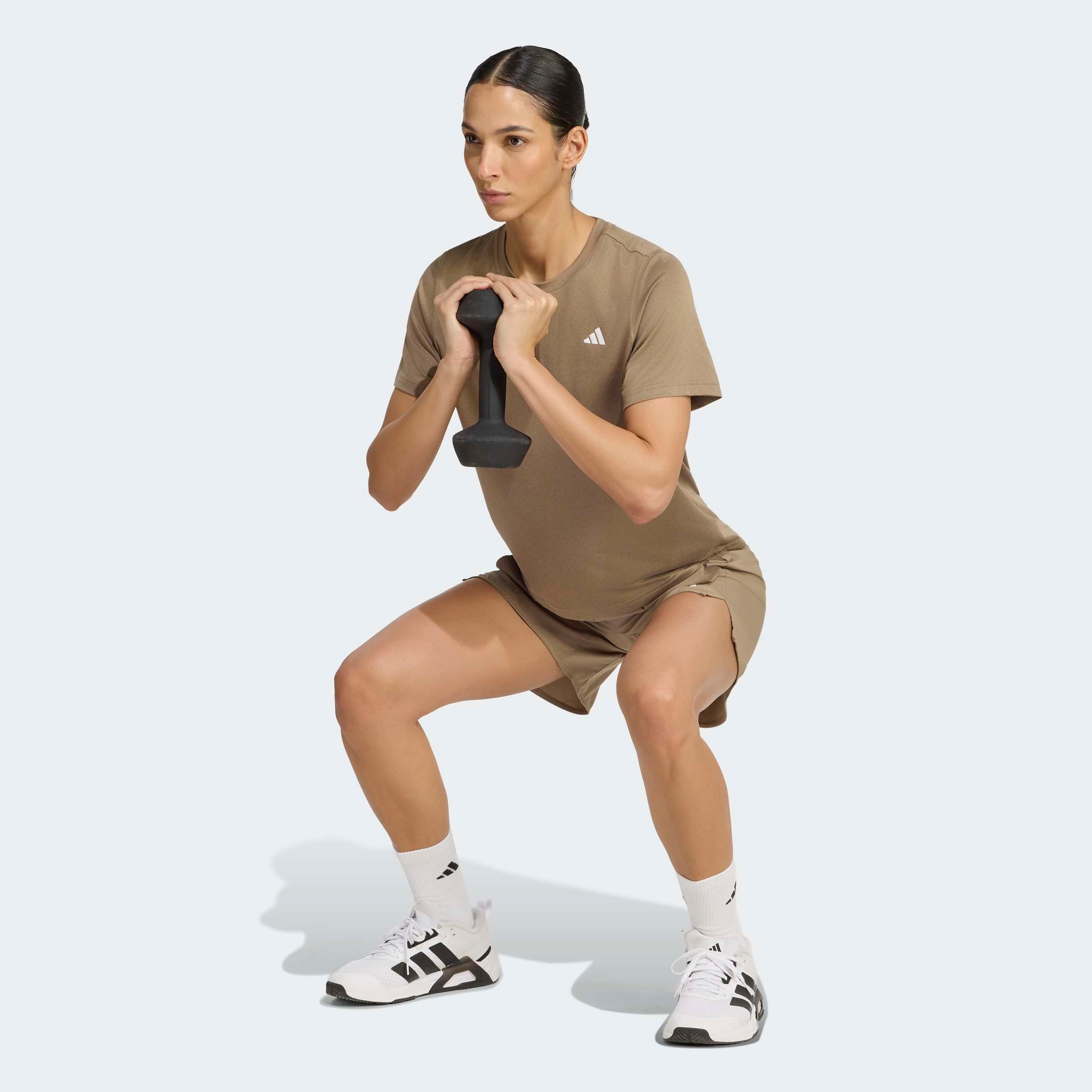 adidas Performance T-Shirt »WORKOUT ESSENTIALS« für Erwachsene, mit Rundhalsausschnitt, ohne Verschluss, aus Polyester