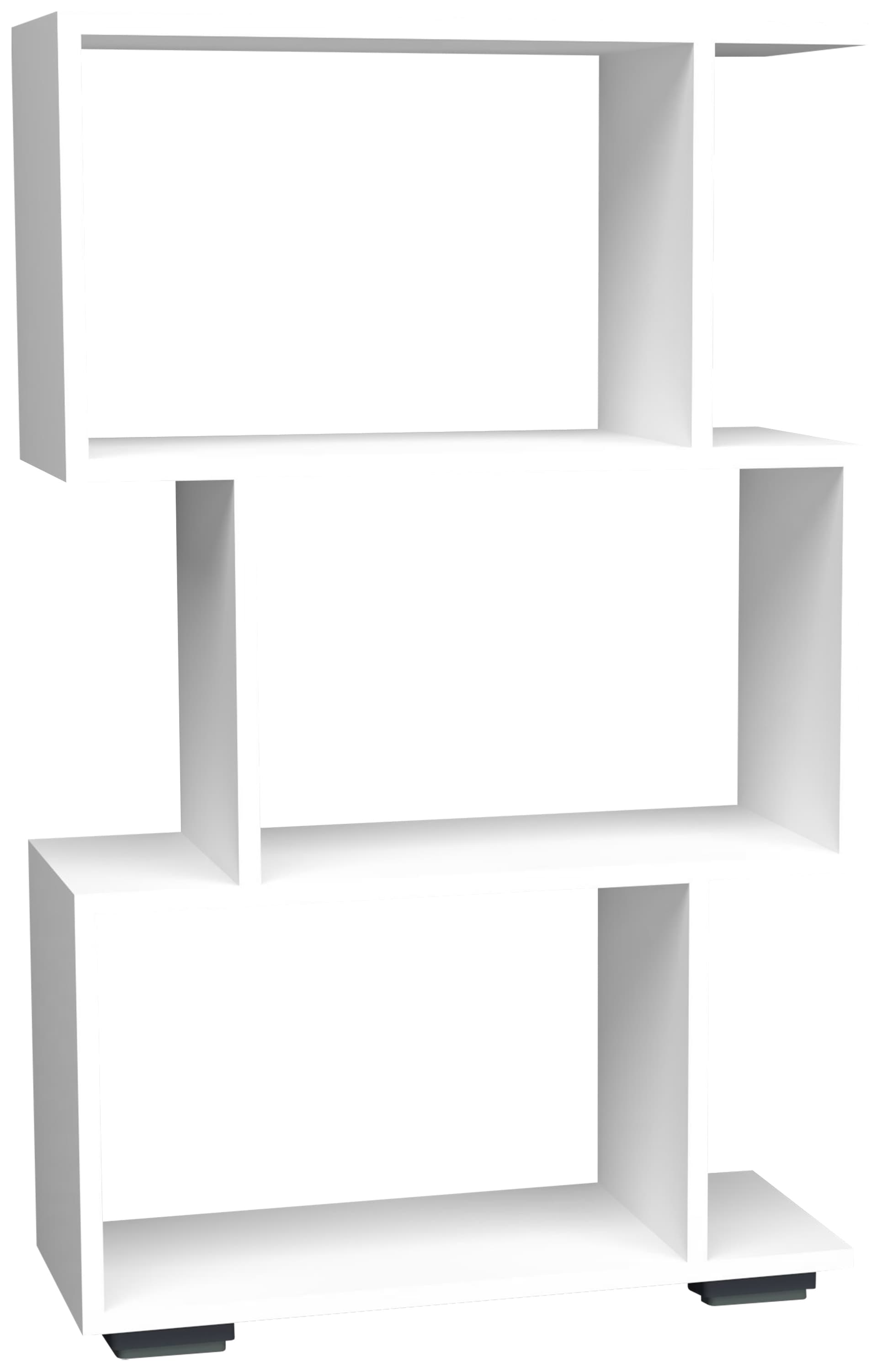 VCM Standregal »Holz Raumteiler Stand Regal Deko Bücher Palusa M«