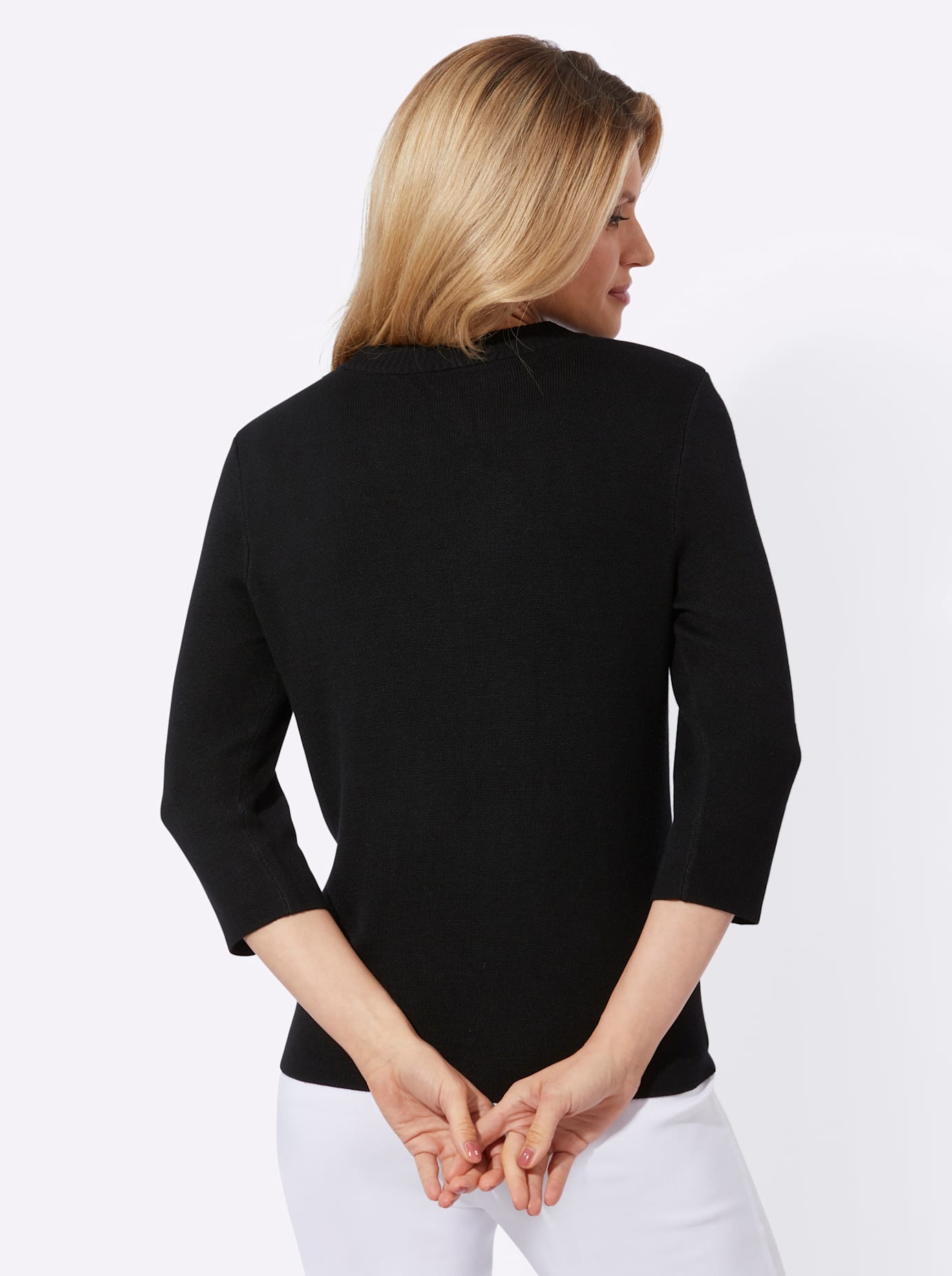 Thumbnail - Classic Basics 3/4 Arm-Pullover "Pullover"