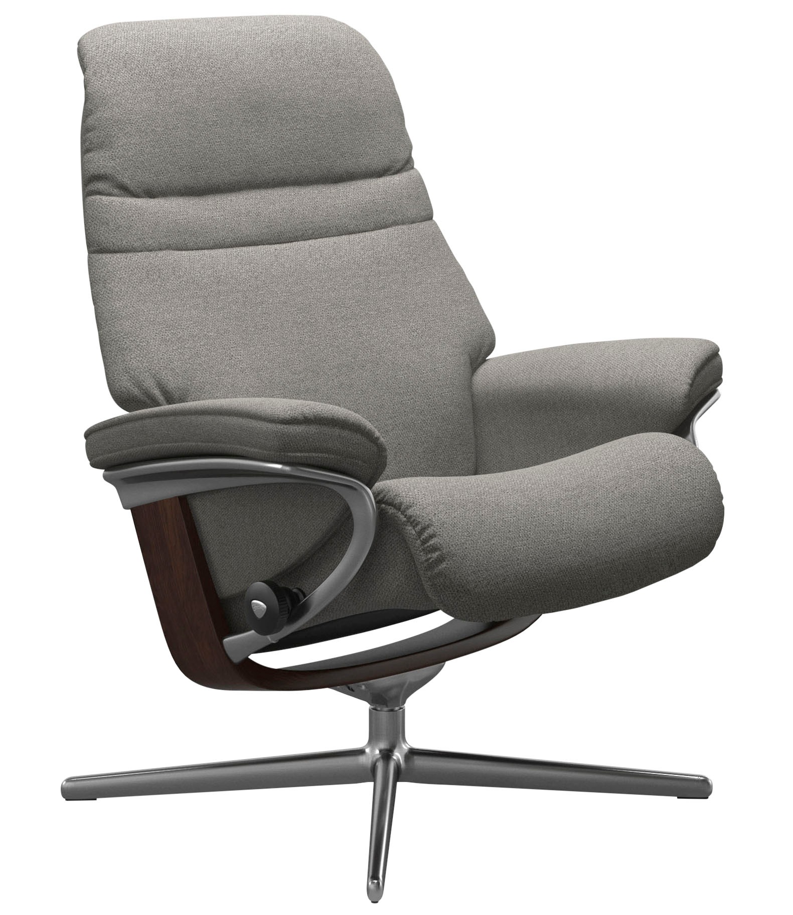 Stressless® Relaxsessel »Sunrise«, mit Cross Base, Größe S, M & L, Holzakzent Braun