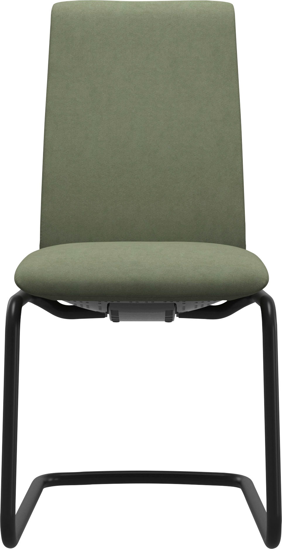 Stressless Polsterstuhl "Laurel", Microfaser DINAMICA, Low Back, Größe M, mit Beinen aus Stahl in Schwarz matt