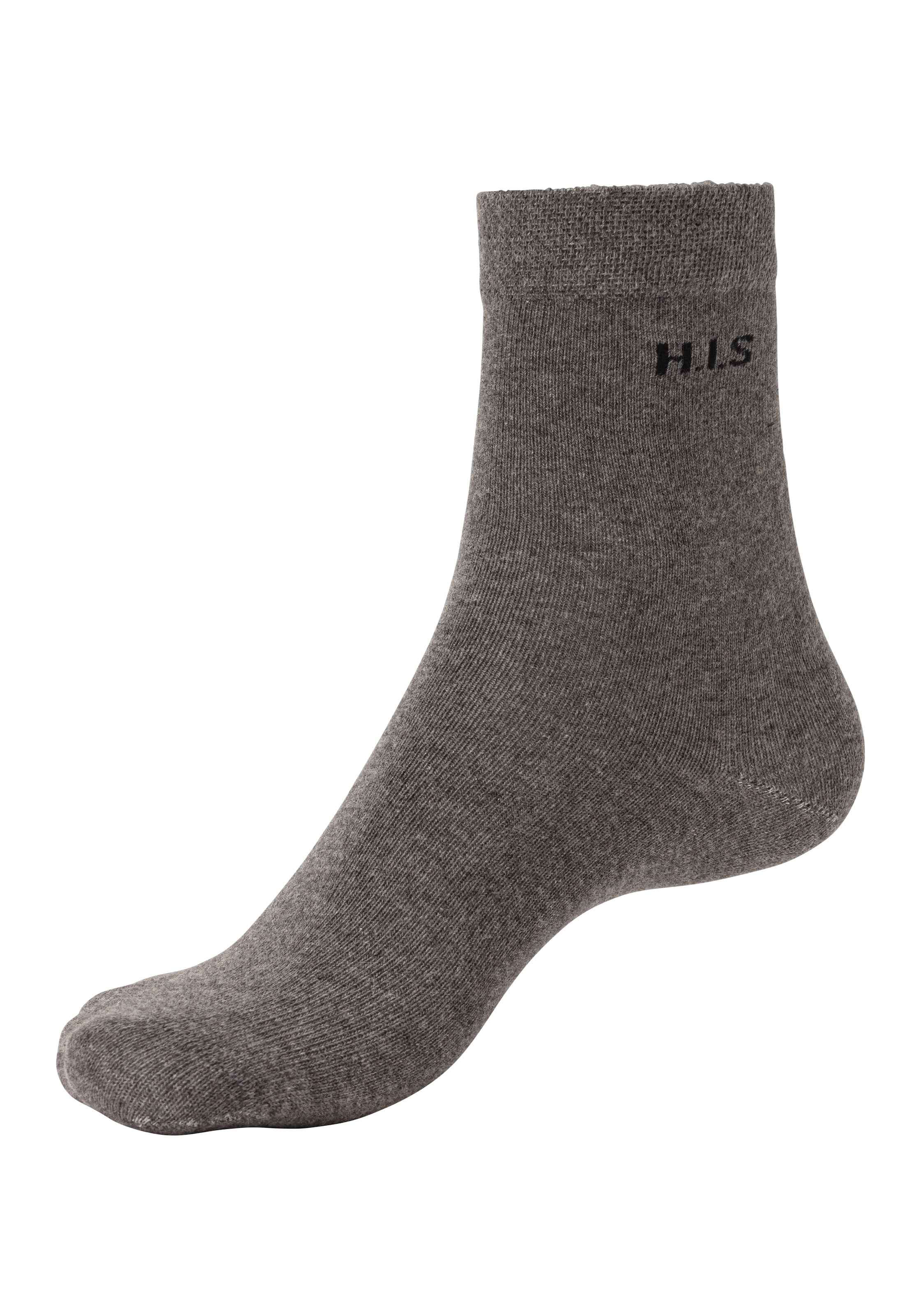 H.I.S Socken, (Set, 4 Paar), ohne einschneidendes Bündchen