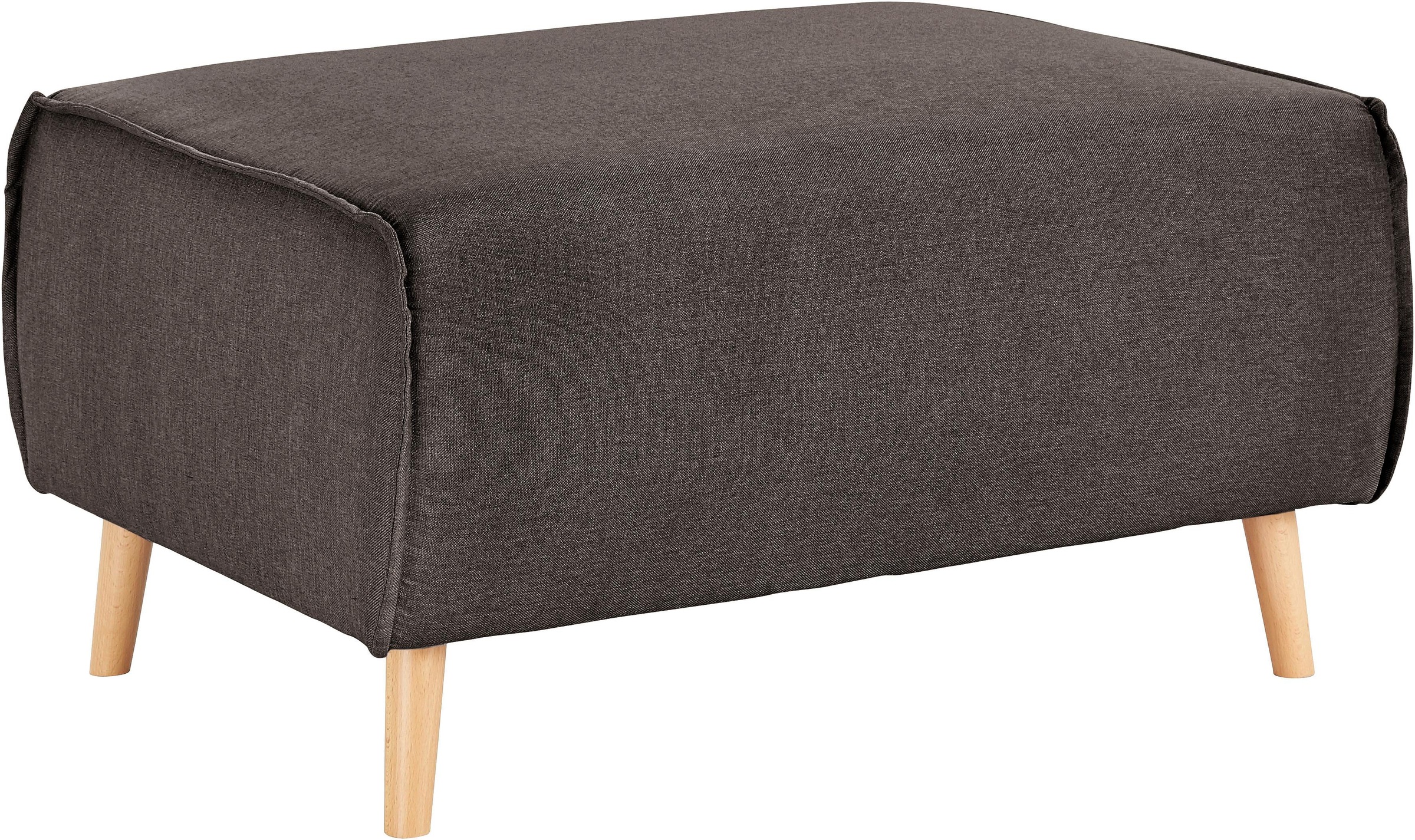 Home affaire Hocker "Janek" mit Keder in scandinavischem Design günstig online kaufen