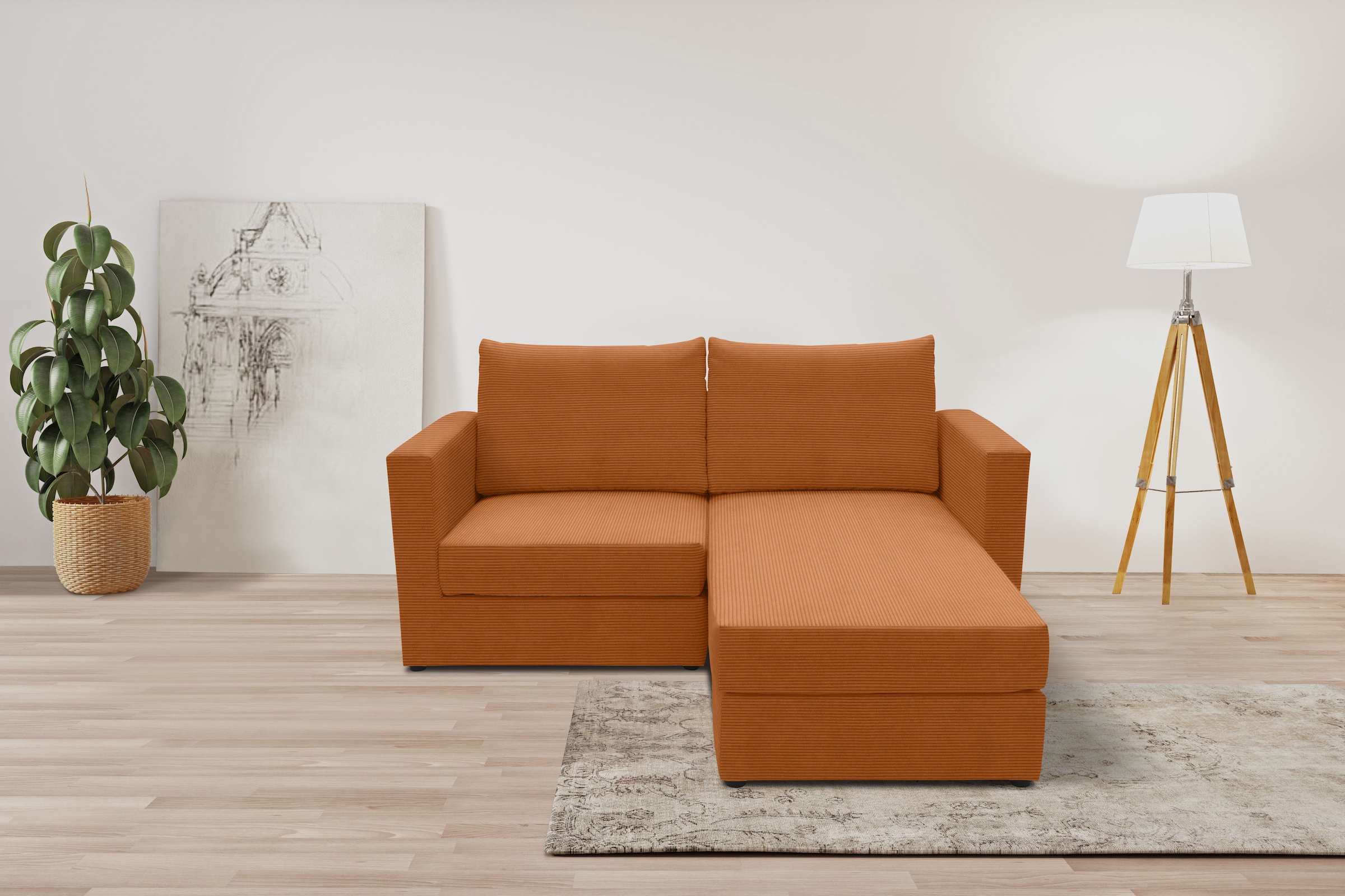 DOMO collection 2-Sitzer "Bibury smartes, modulares Ecksofa aus Sofa & Hock günstig online kaufen