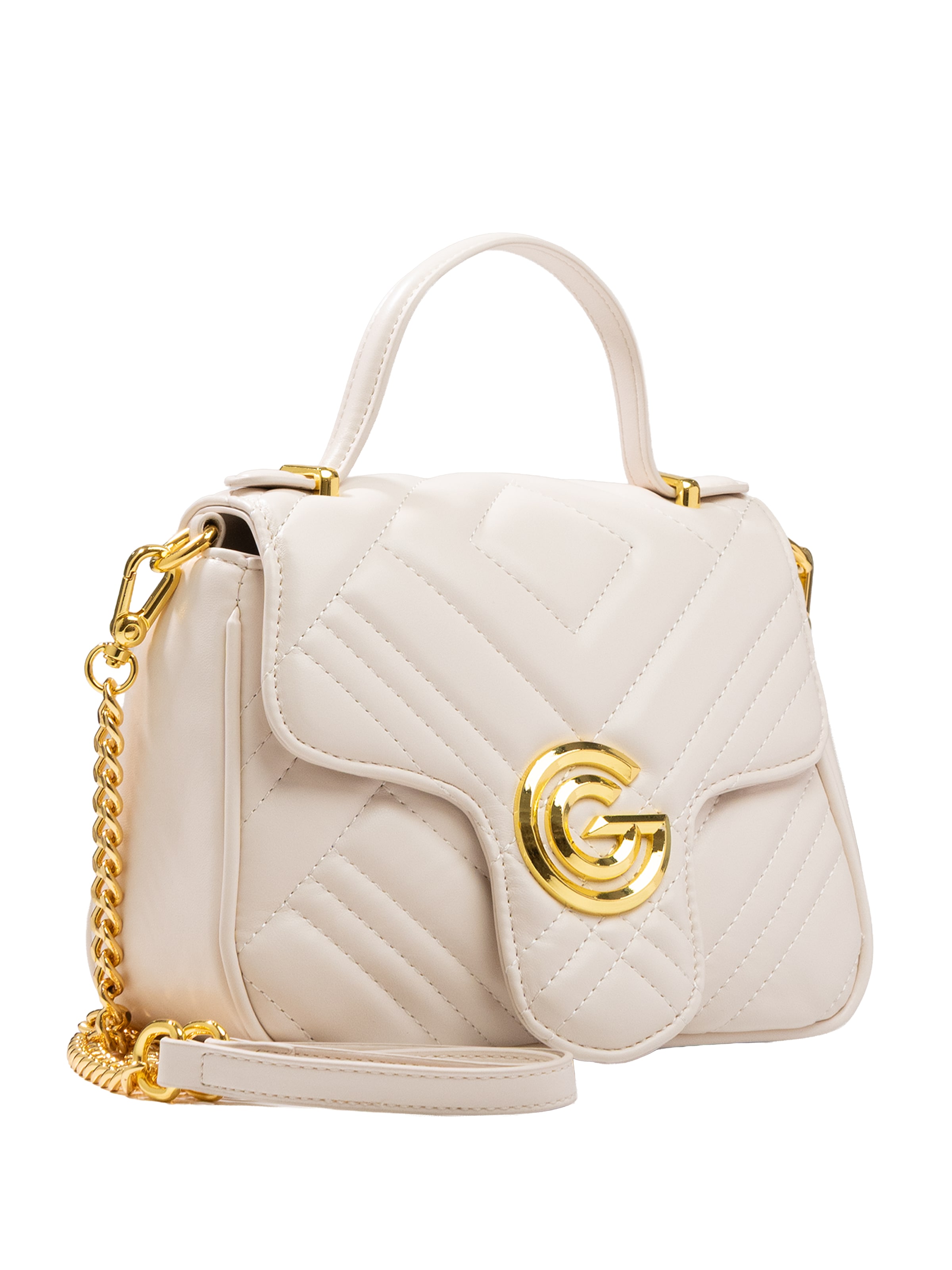 GABRIELLA G By Gabriella Gucci Handtasche "KATTY" Damen Umhängetasche, Handtasche, Tragetasche mit Logoverzierung