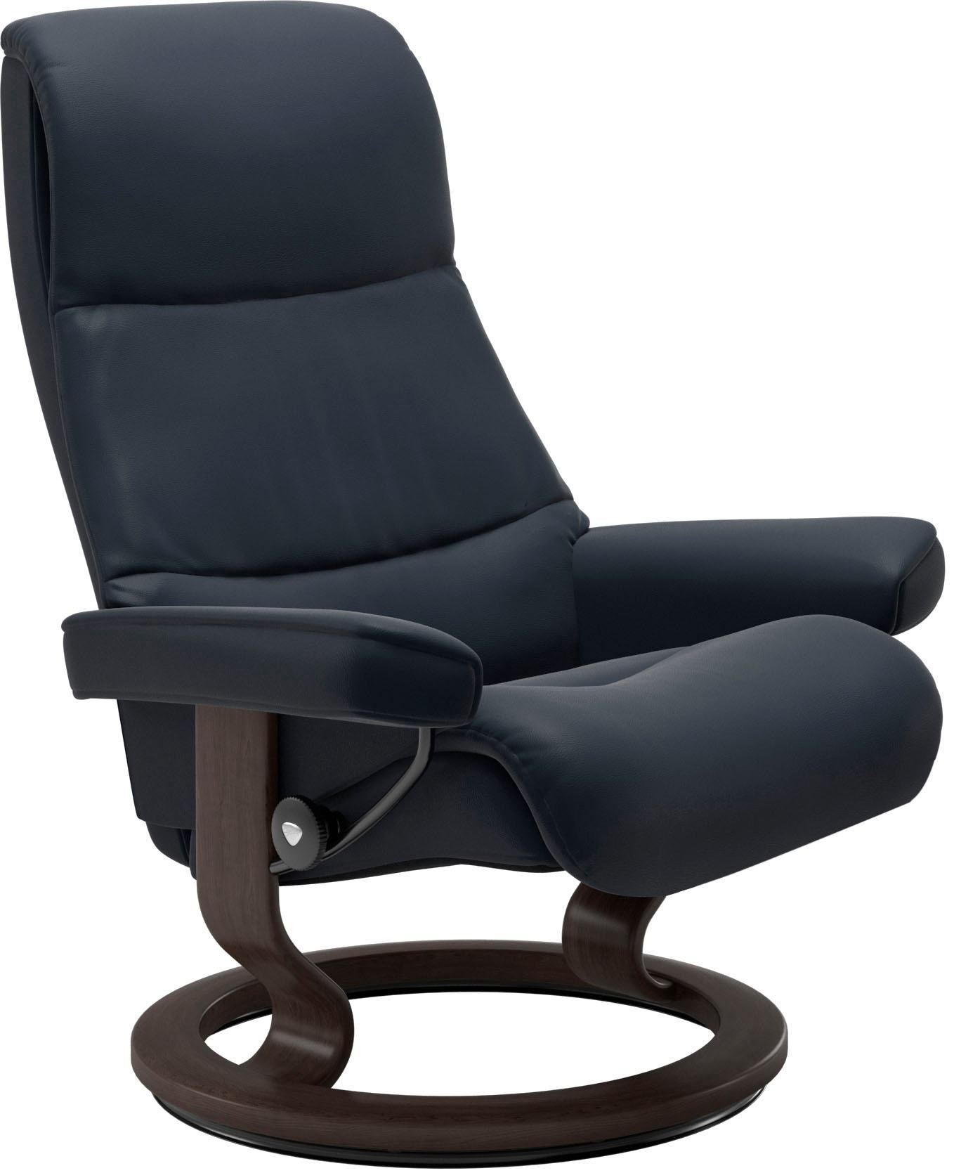 Stressless "View" Set, Relaxsessel mit Hocker, mit Classic Base, Größe S,Ge günstig online kaufen