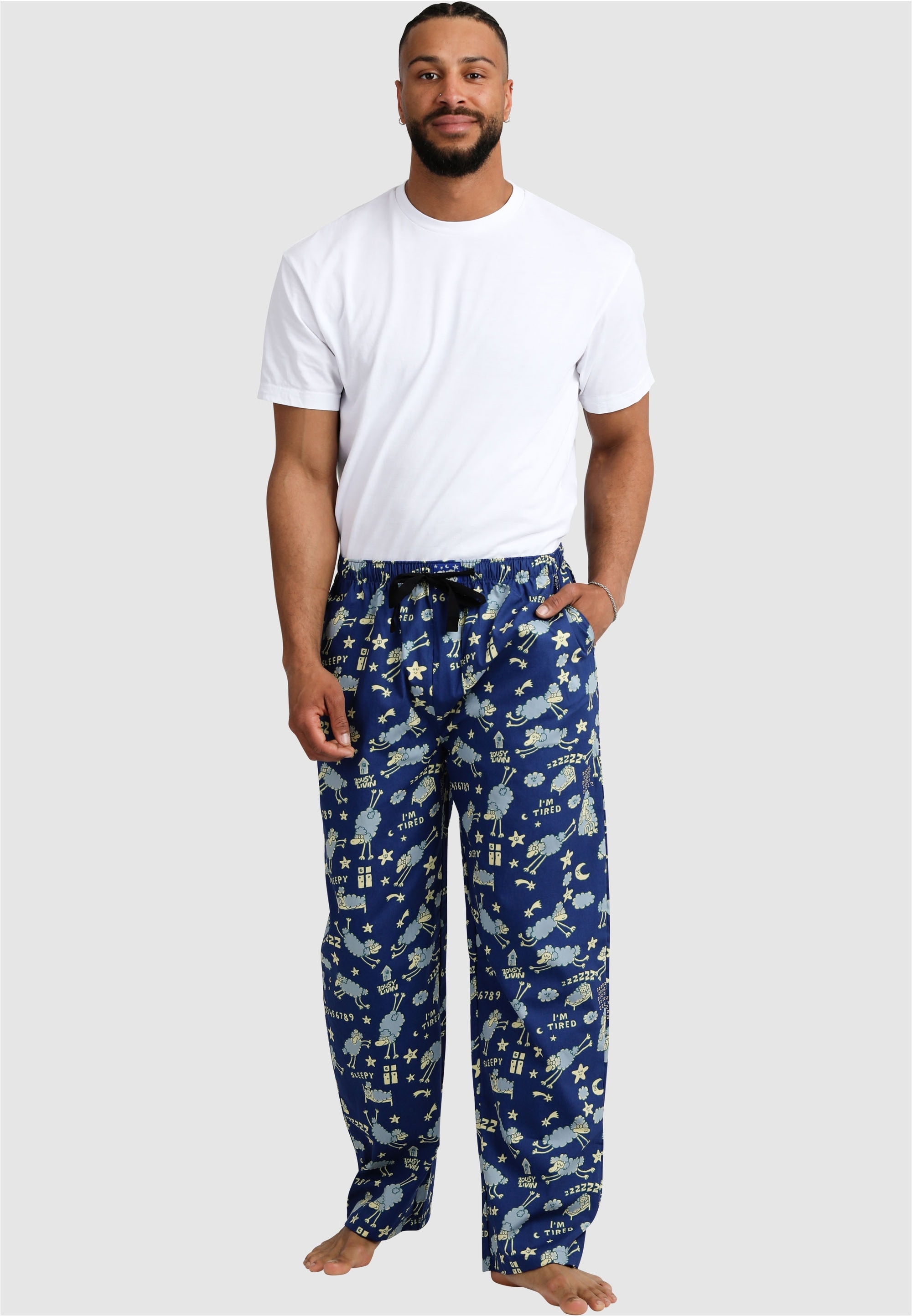 Lousy Livin Schlafhose "Pants Sheep", mit lockerem Schnitt günstig online kaufen