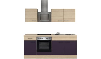 Flex-Well Küchenzeile »Portland«, mit E-Geräten, Breite 210 cm kaufen